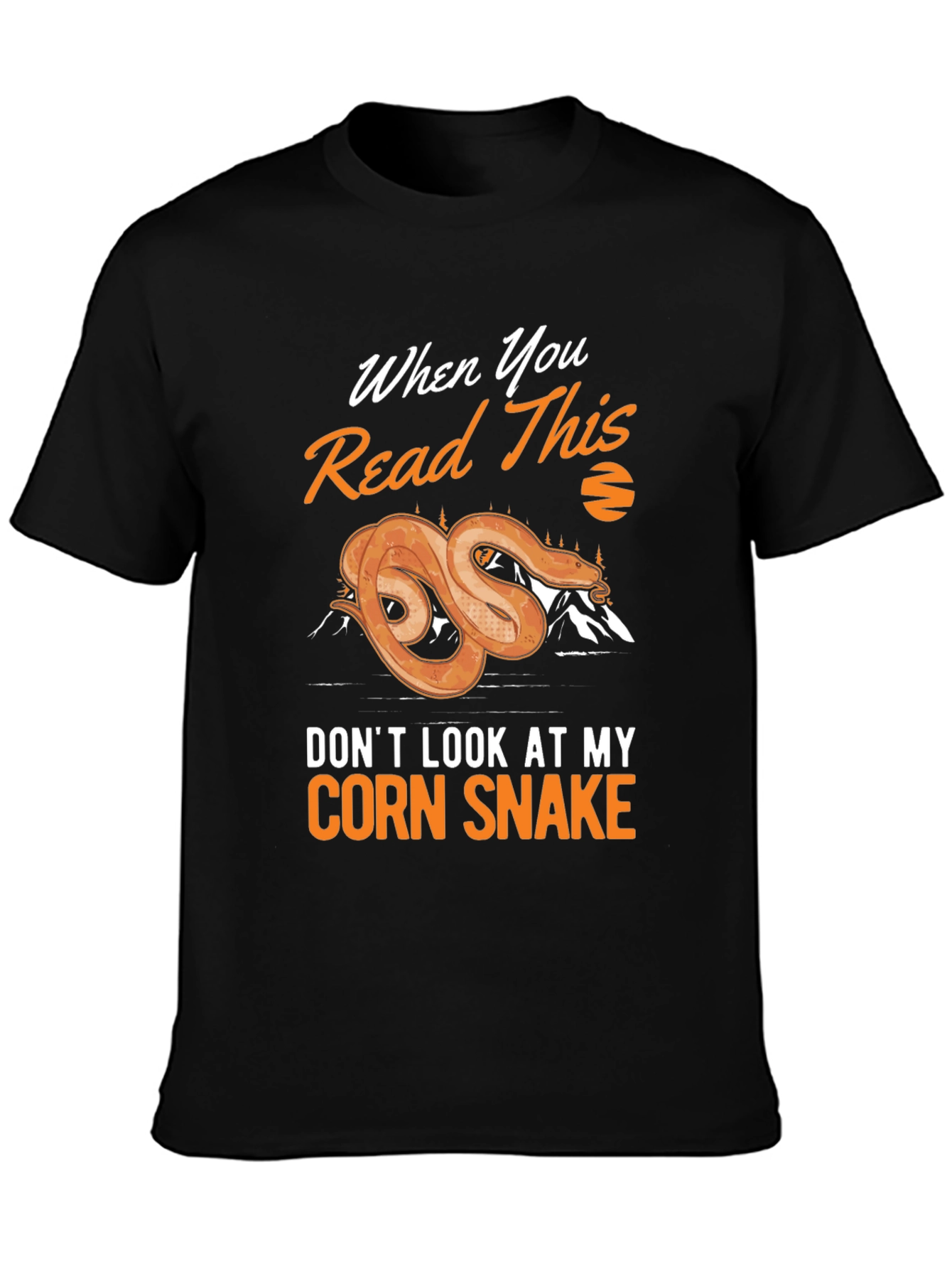 Corn Snake Novelty Graphic Tee