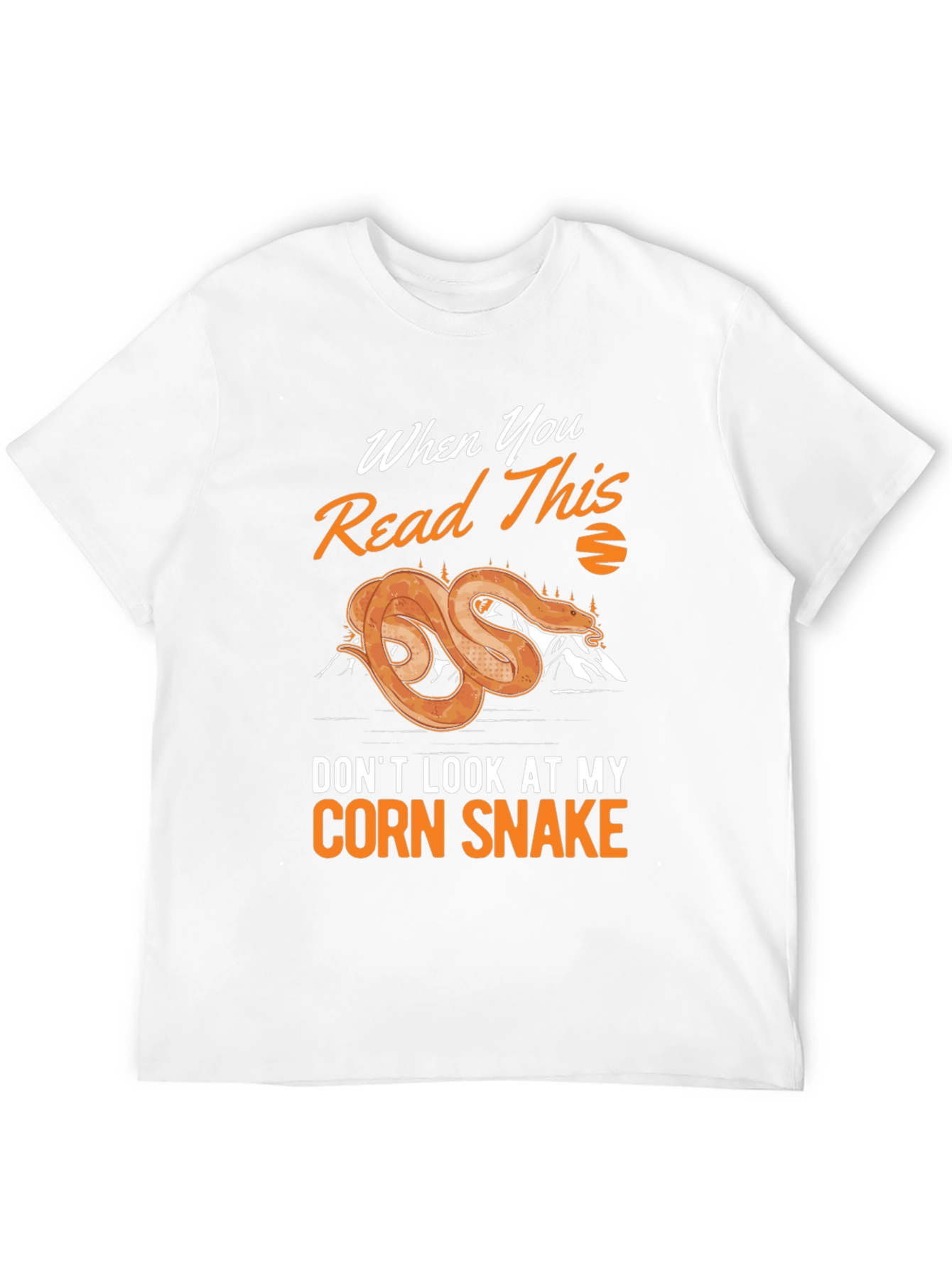 Corn Snake Novelty Graphic Tee