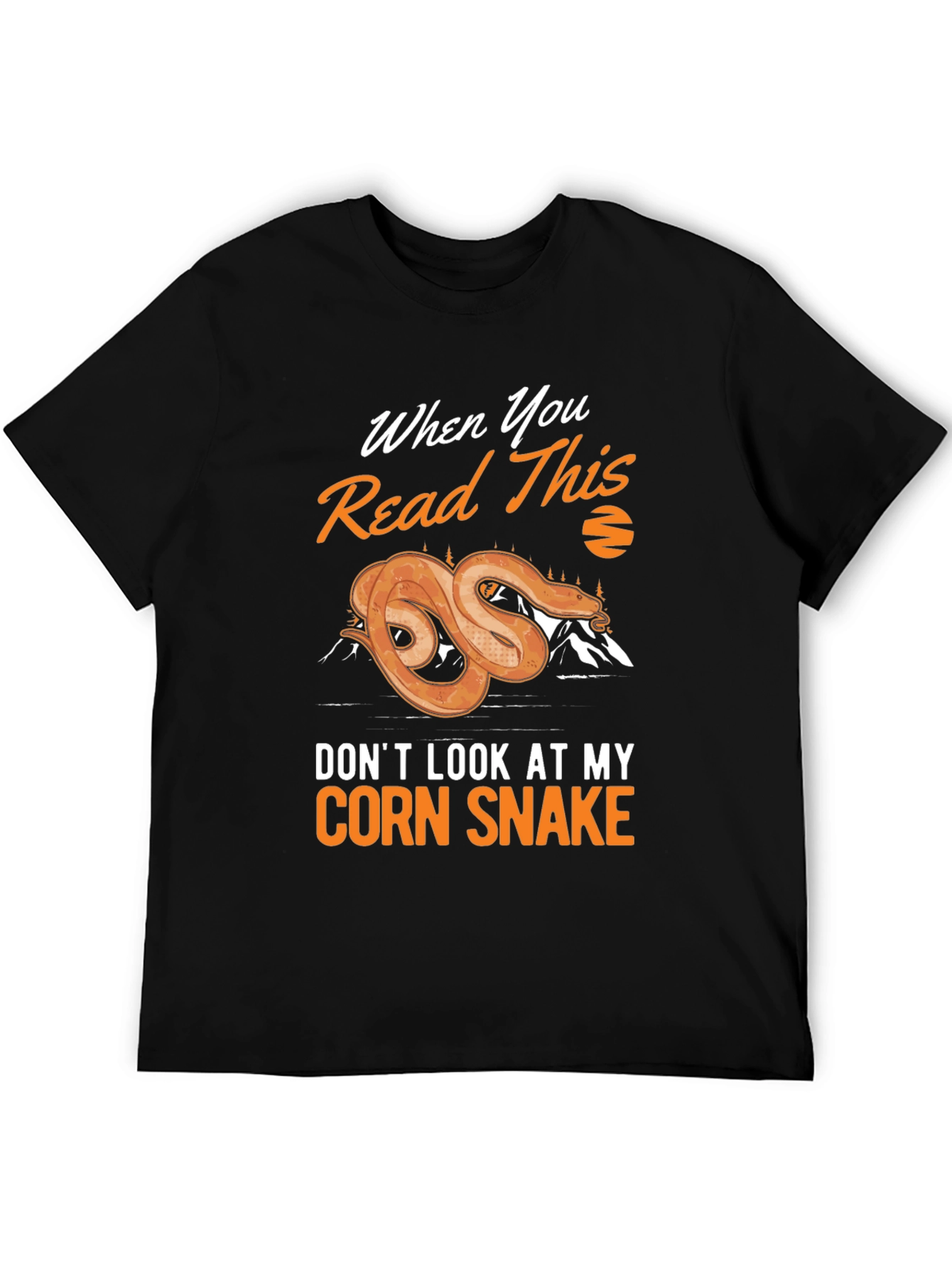 Corn Snake Novelty Graphic Tee