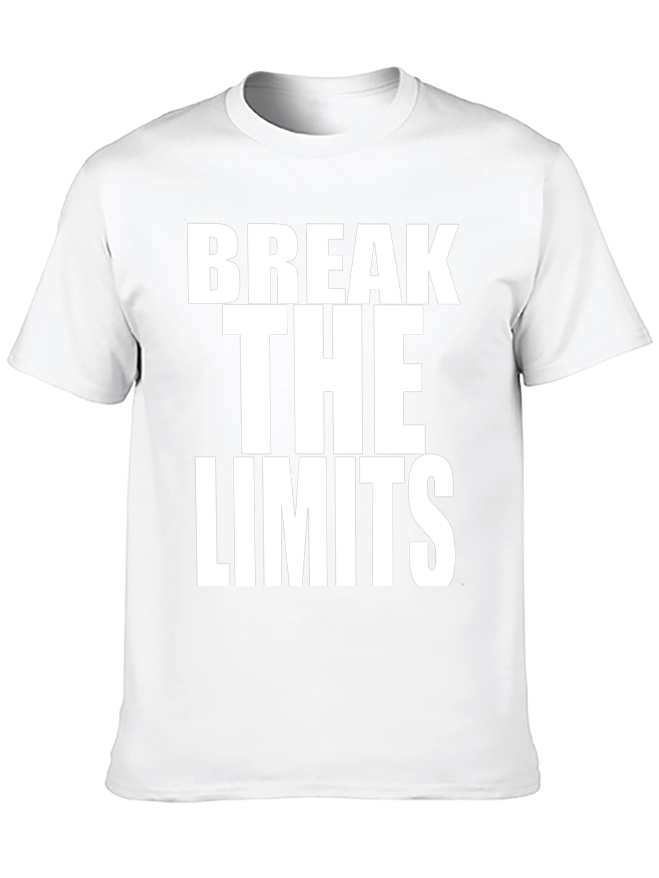 Break the Limits Bold Graphic T-Shirt