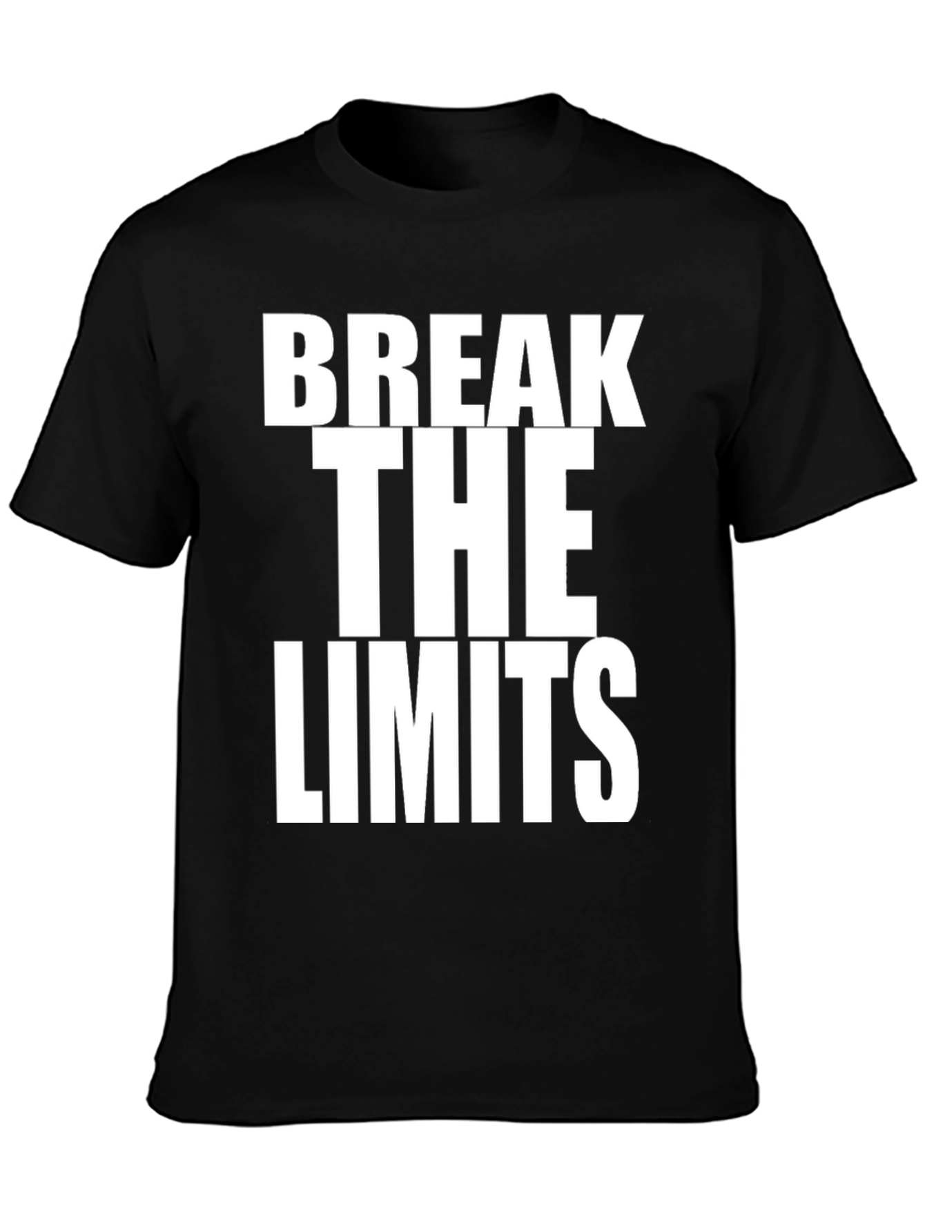 Break the Limits Bold Graphic T-Shirt