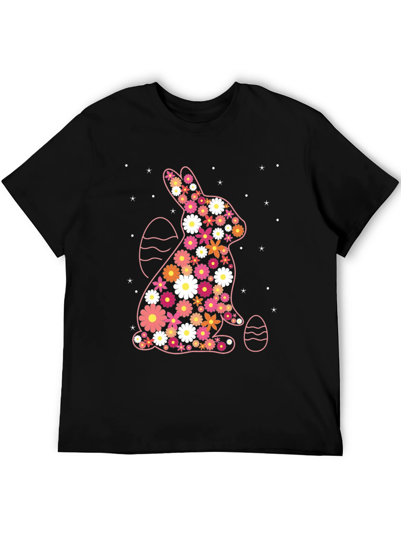 Floral Easter Bunny T-Shirt