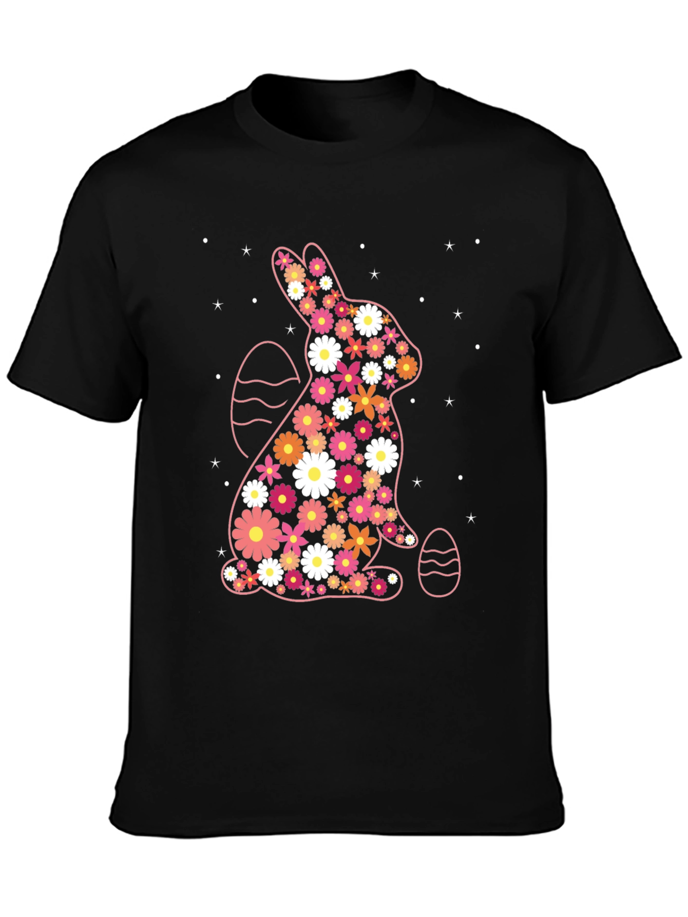 Floral Easter Bunny T-Shirt