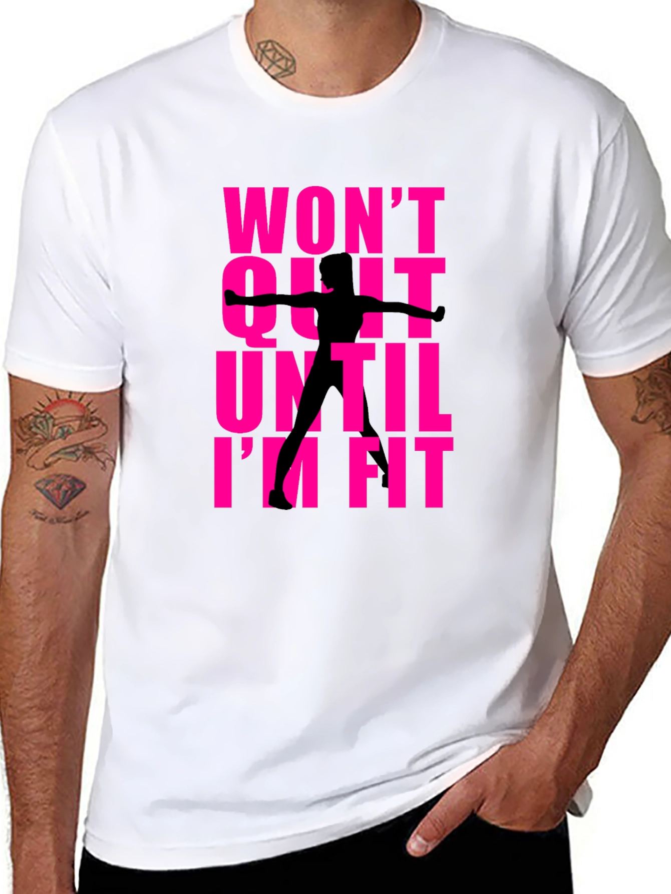 Wont Quit Fitness T-Shirt