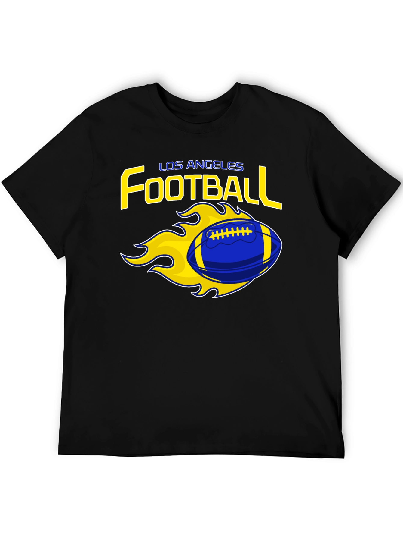 Los Angeles Football Flaming Graphic Tee