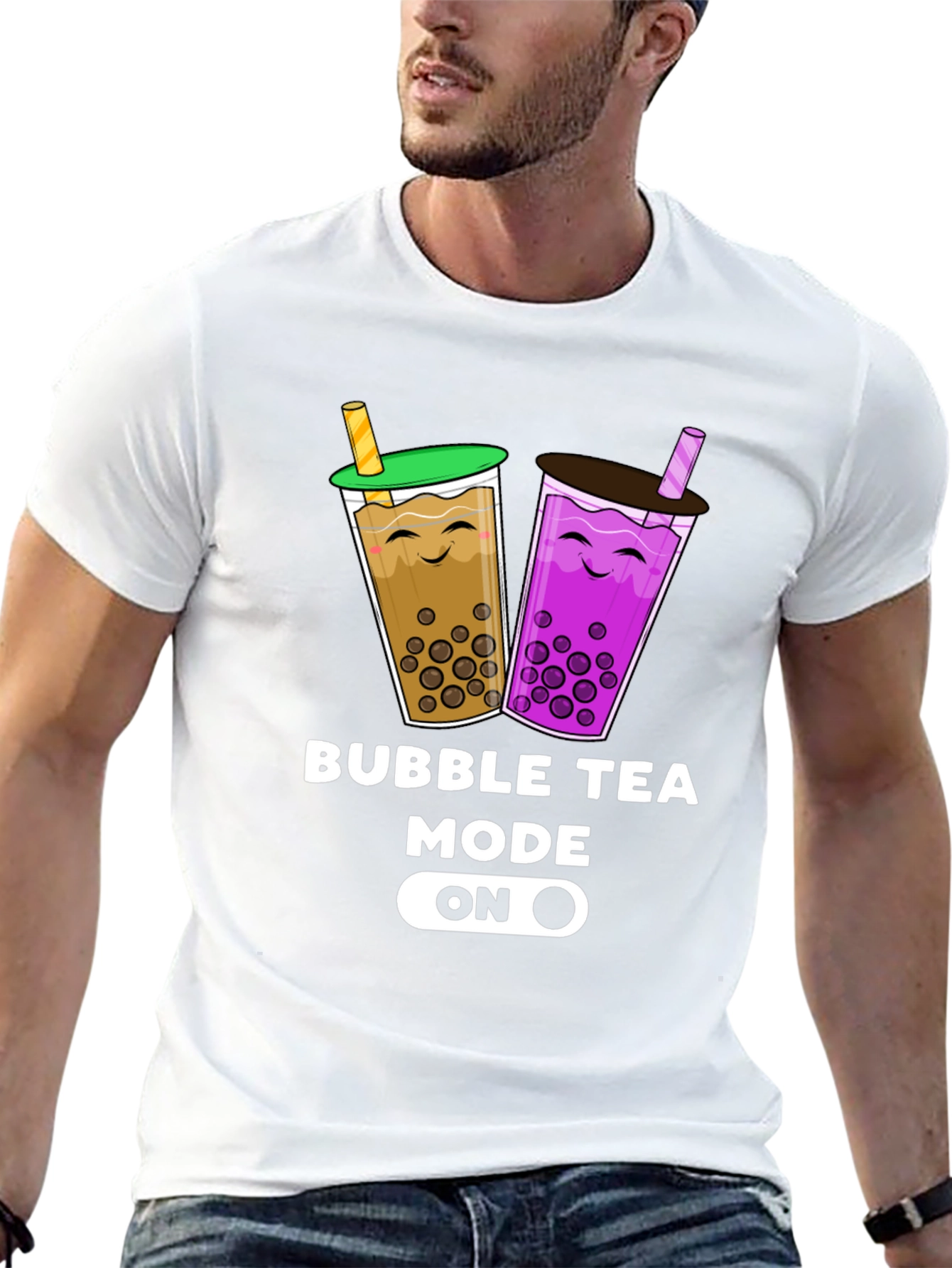Bubble Tea Mode On Graphic Tee