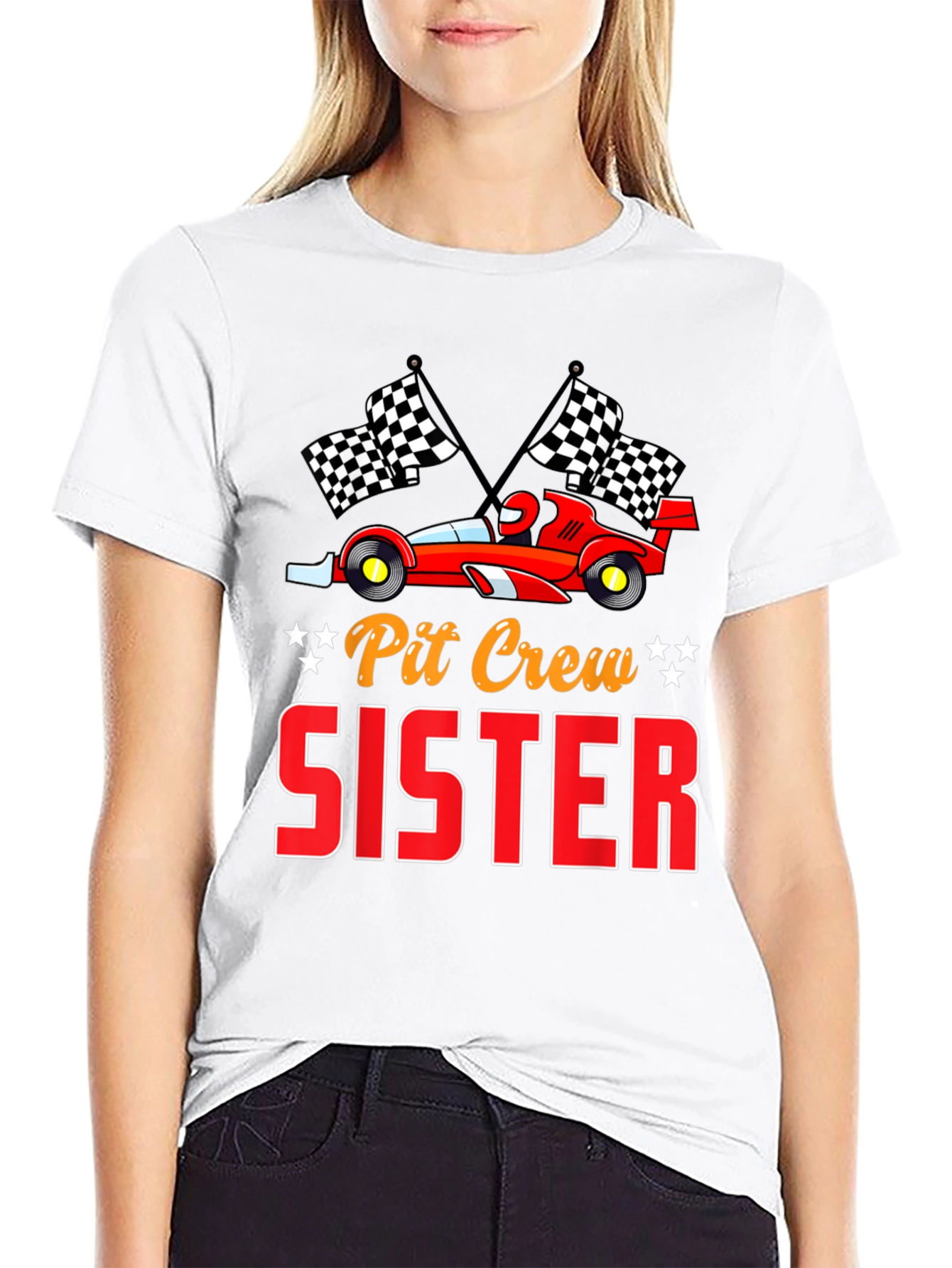 Pit Crew Sister Racing T-Shirt