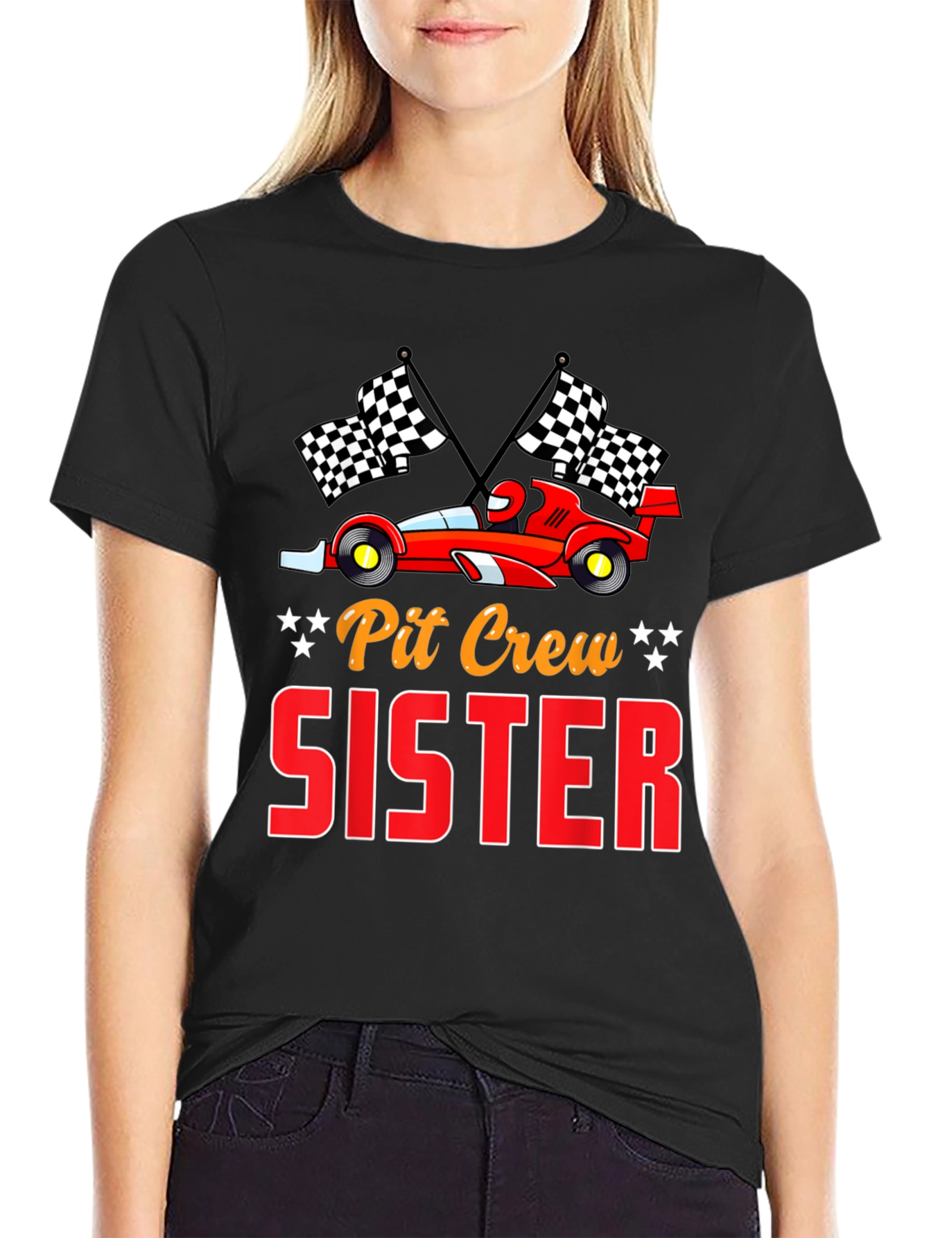 Pit Crew Sister Racing T-Shirt