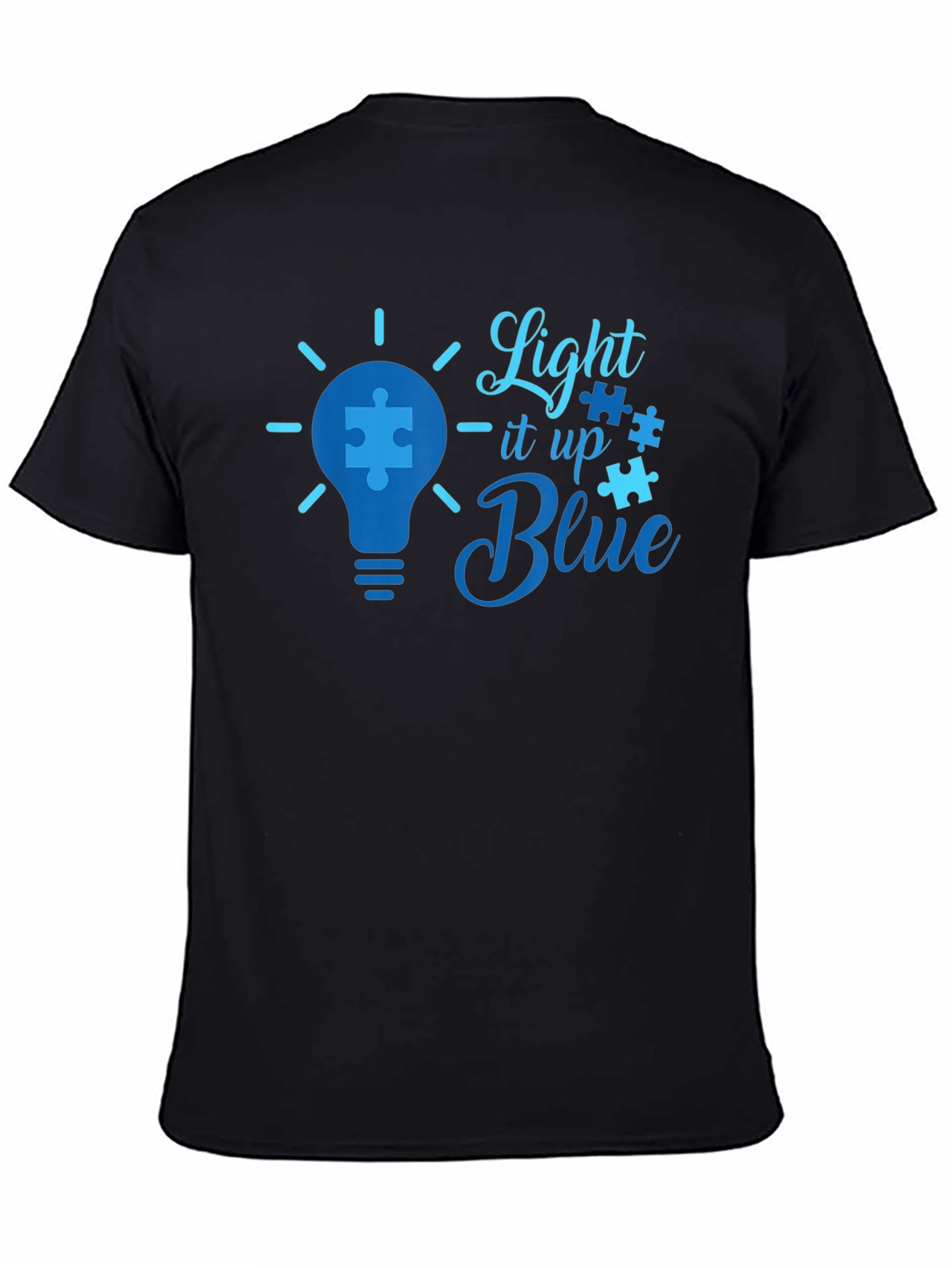 Light It Up Blue Autism Awareness T-Shirt