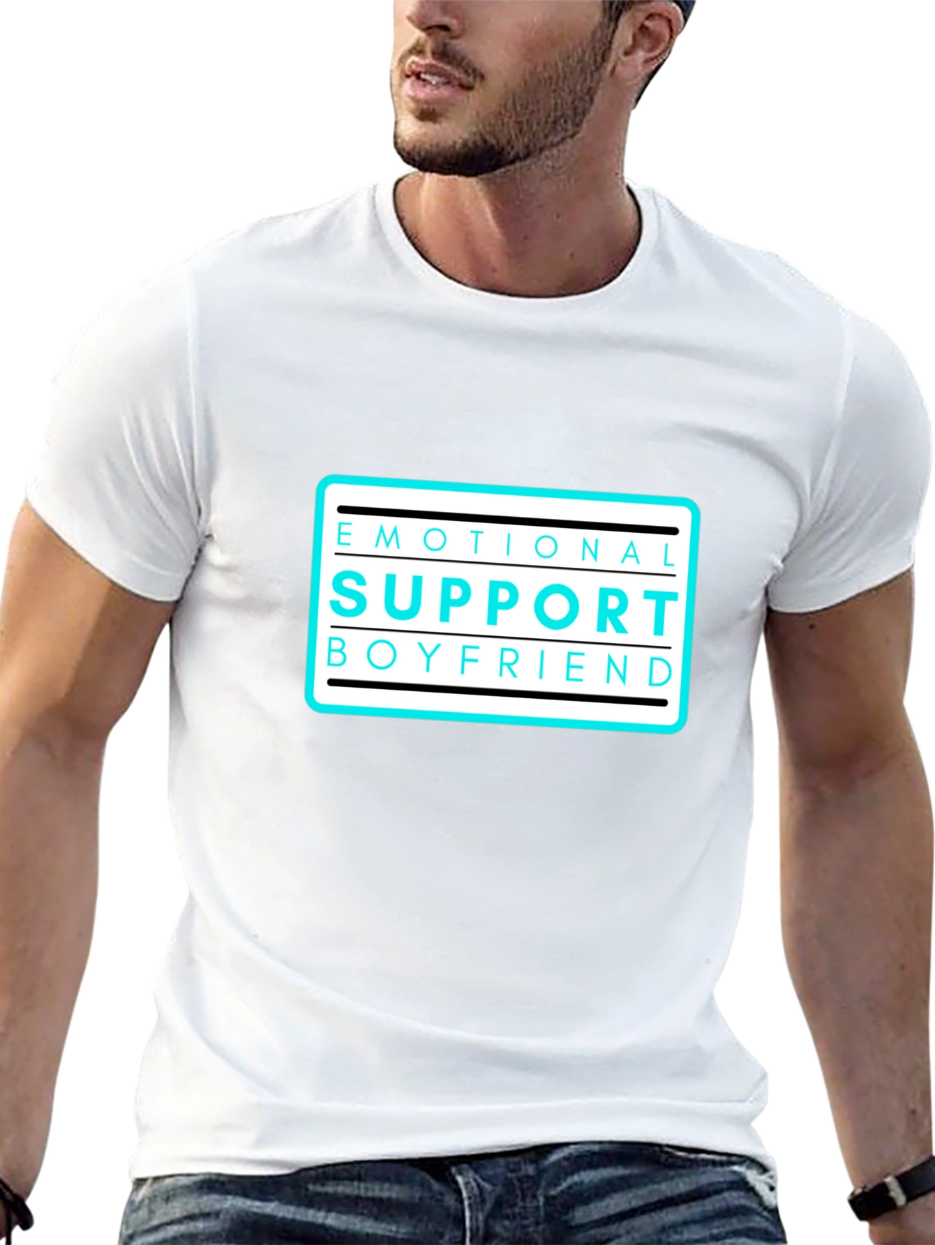 Emotional Support Boyfriend Graphic Tee