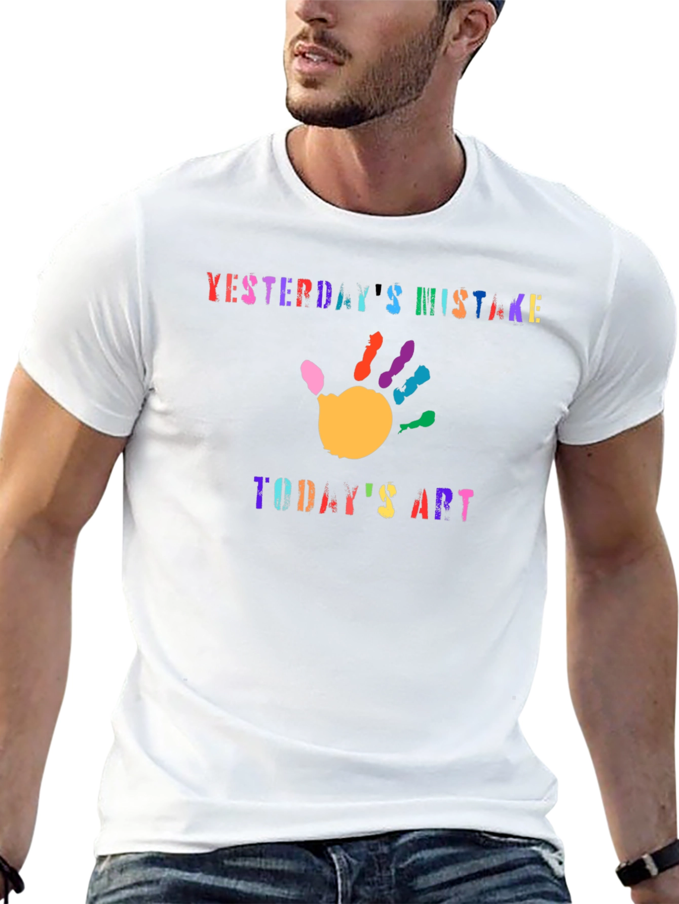Yesterdays Mistake Todays Art Graphic T-Shirt