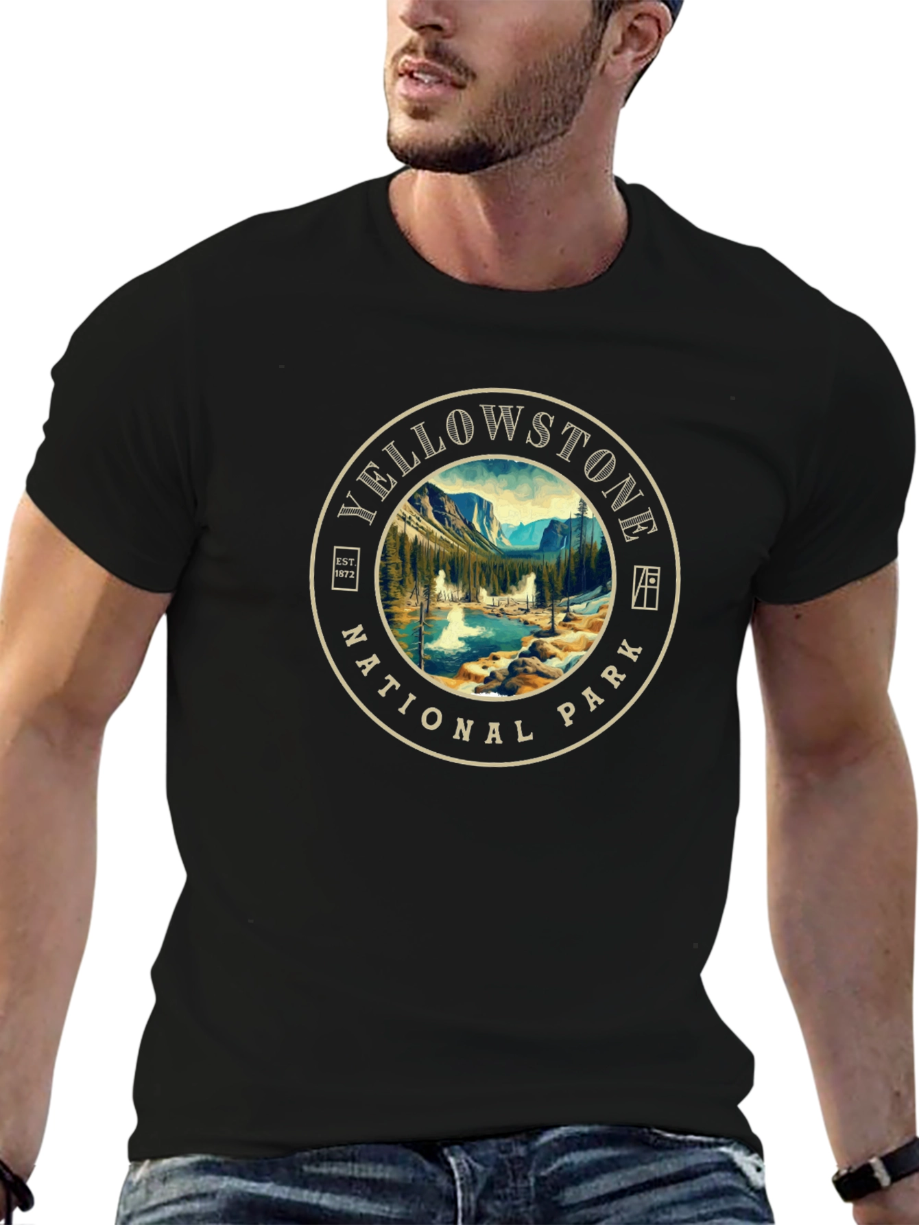Yellowstone National Park Graphic Tee