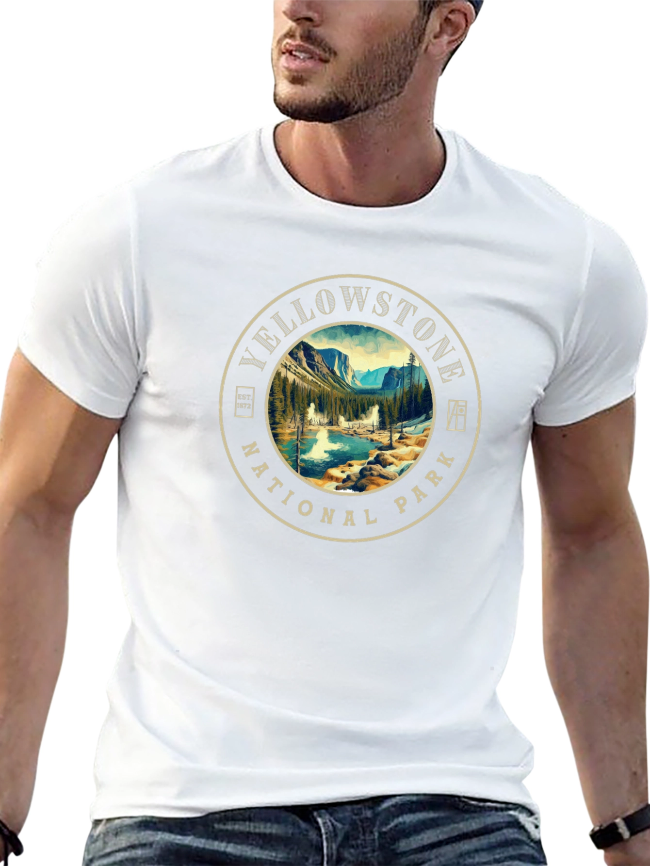 Yellowstone National Park Graphic Tee