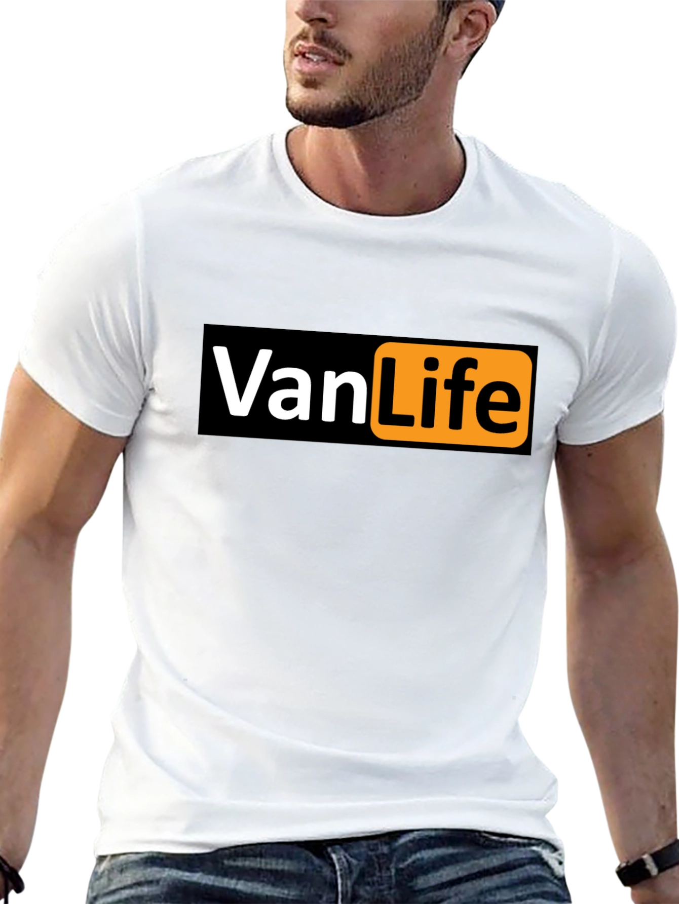 Van Life Graphic T-Shirt - Black
