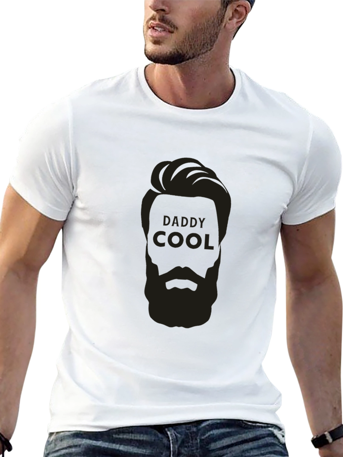 Daddy Cool Graphic T-Shirt - Stylish Mens Tee