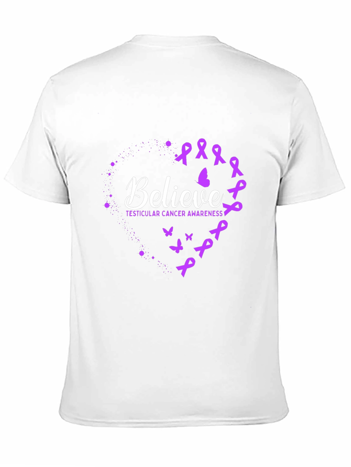 Believe Testicular Cancer Awareness T-Shirt