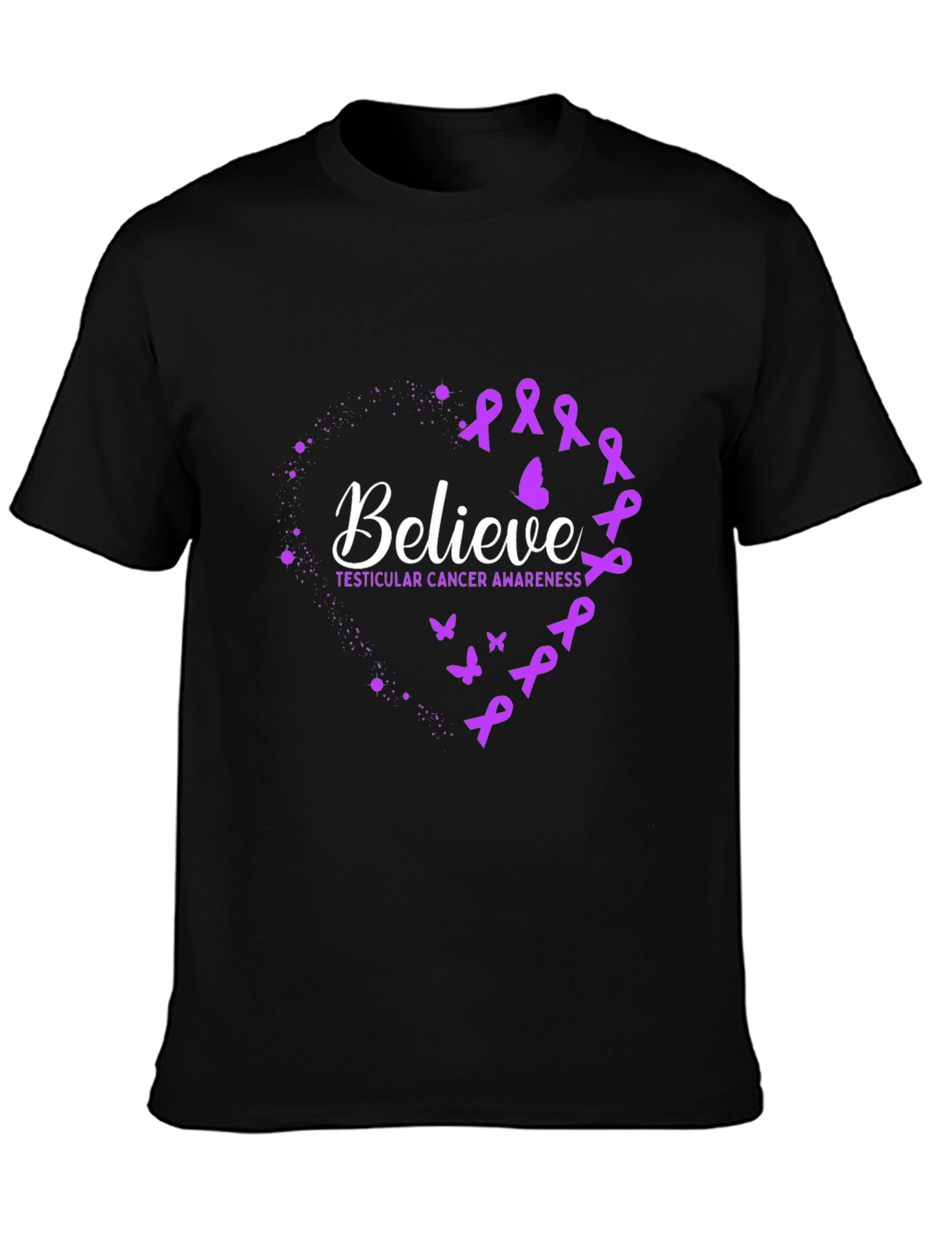 Believe Testicular Cancer Awareness T-Shirt
