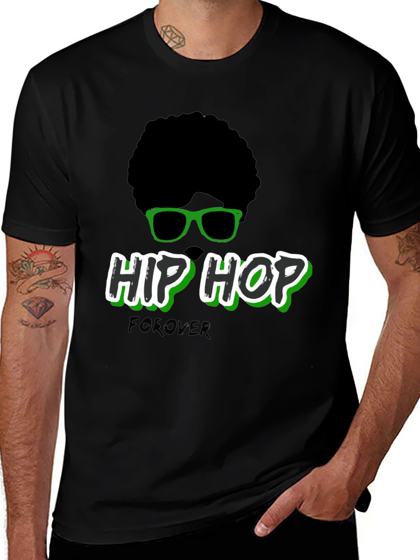 Hip Hop Forever Graphic T-Shirt