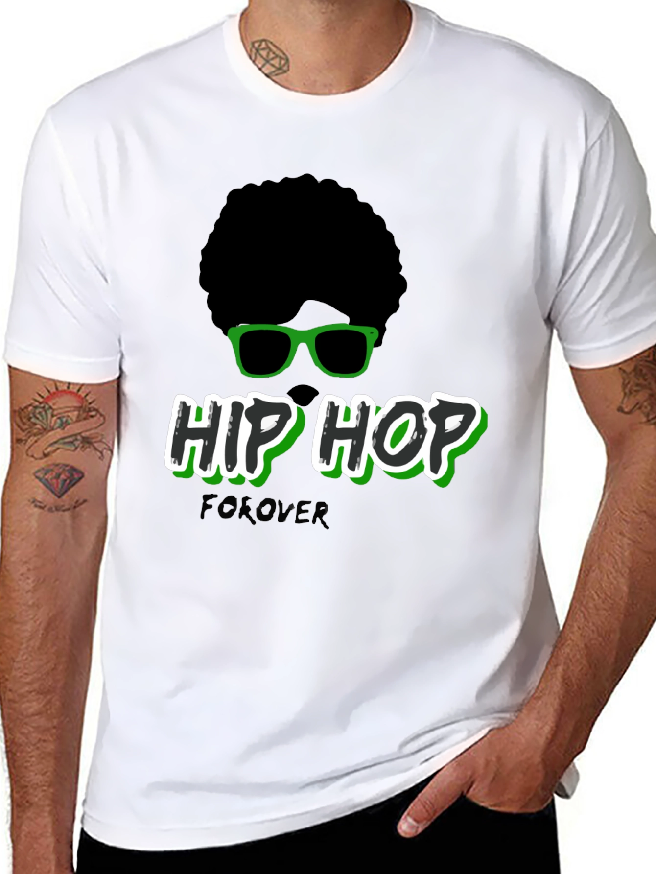 Hip Hop Forever Graphic T-Shirt
