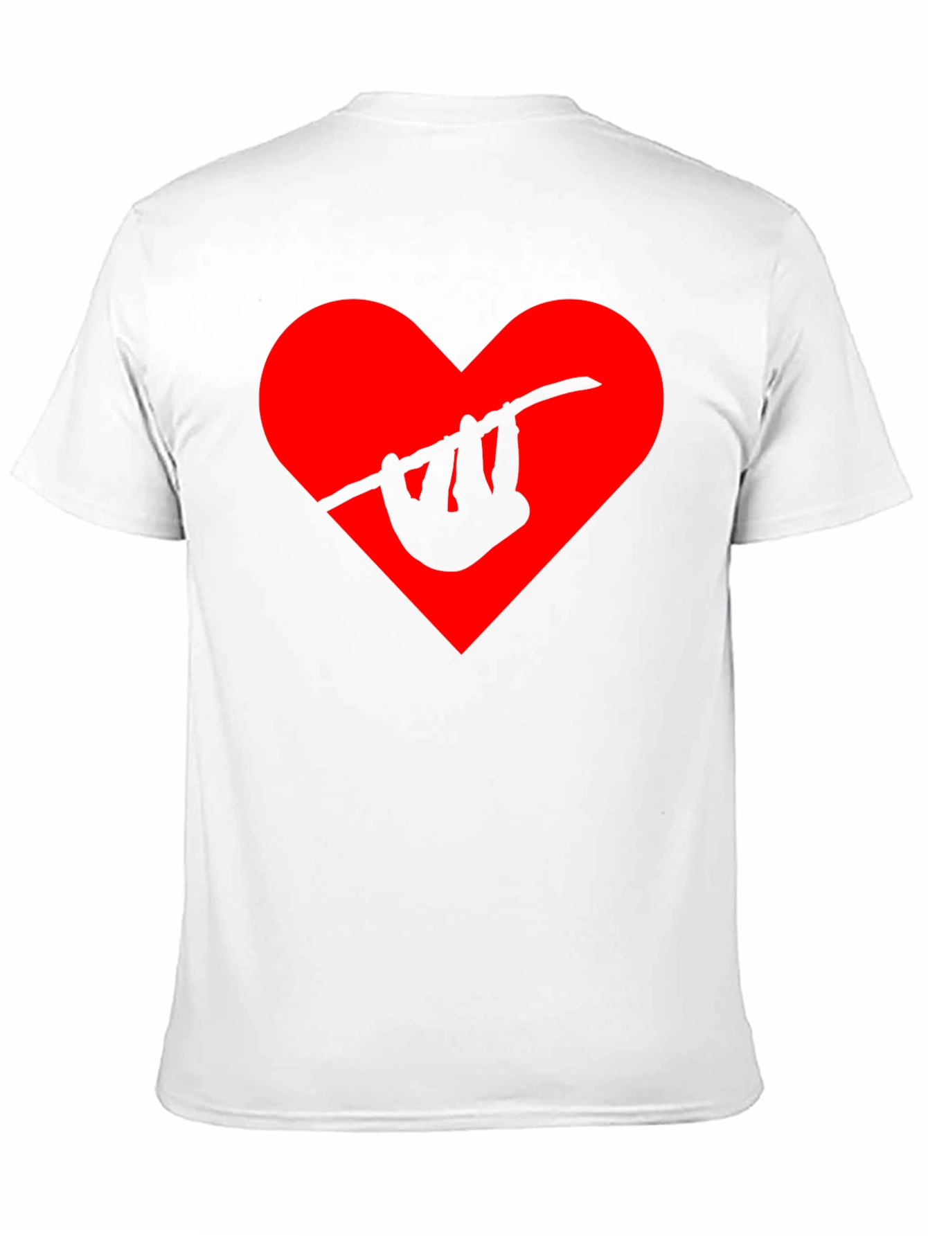 Sloth Heart Graphic Tee - Hang in There!