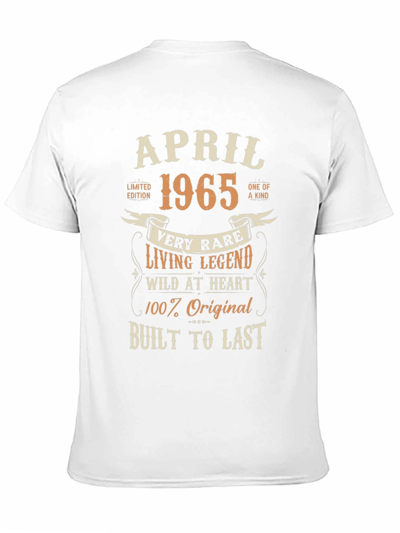 April 1965 Living Legend Black T-Shirt