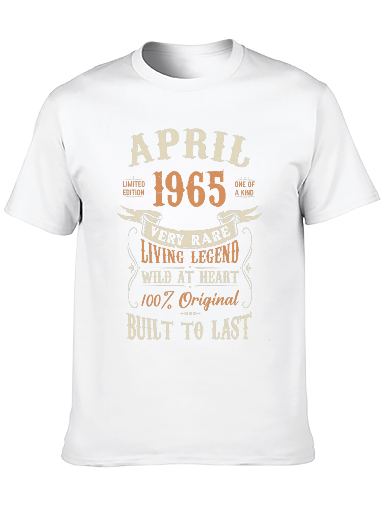 April 1965 Living Legend Black T-Shirt