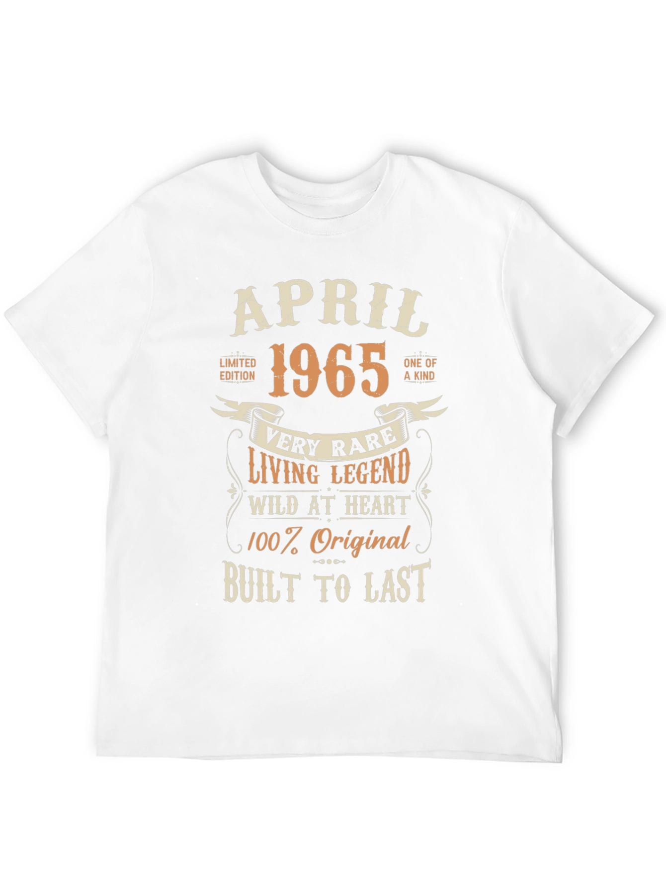 April 1965 Living Legend Black T-Shirt