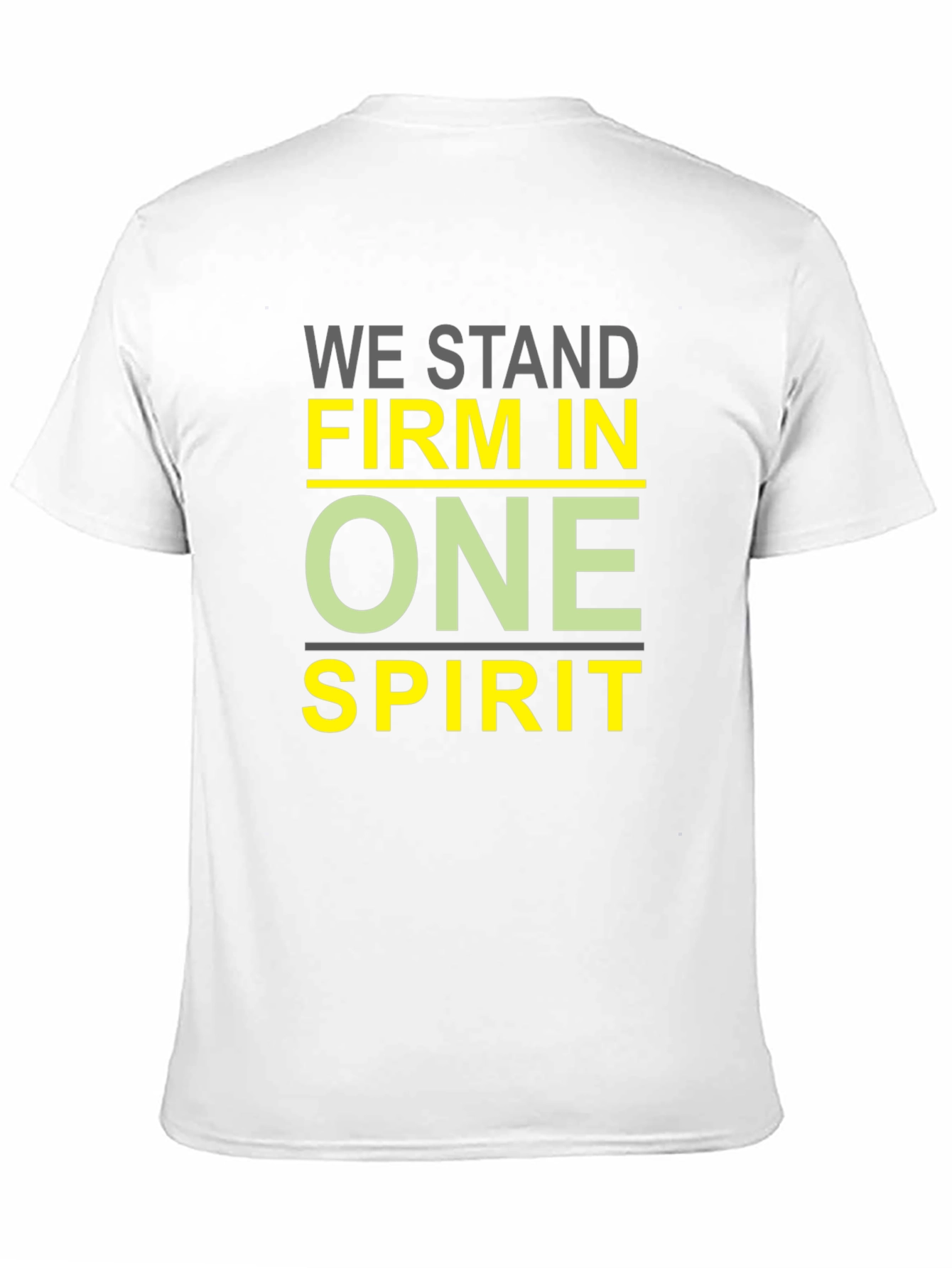 We Stand Firm In One Spirit Graphic Tee