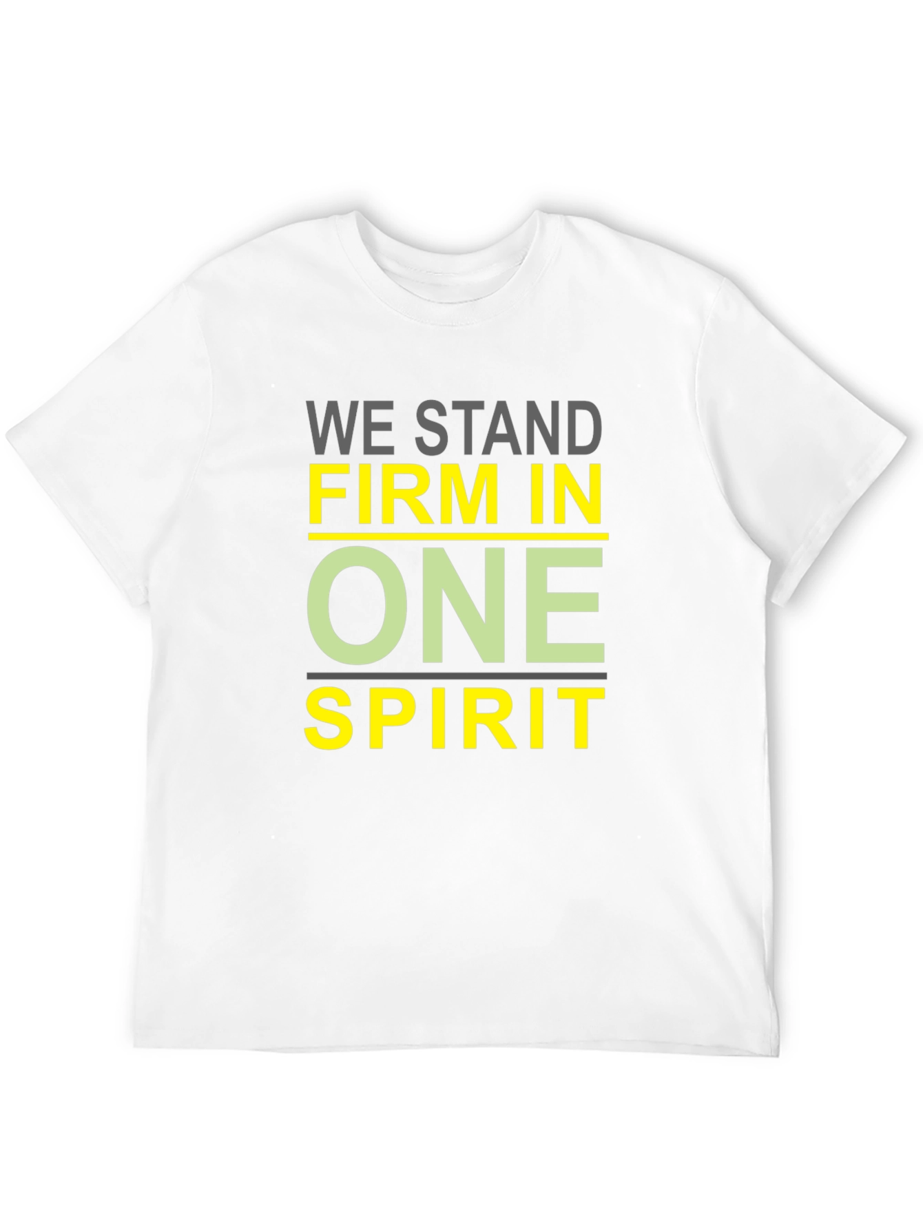 We Stand Firm In One Spirit Graphic Tee