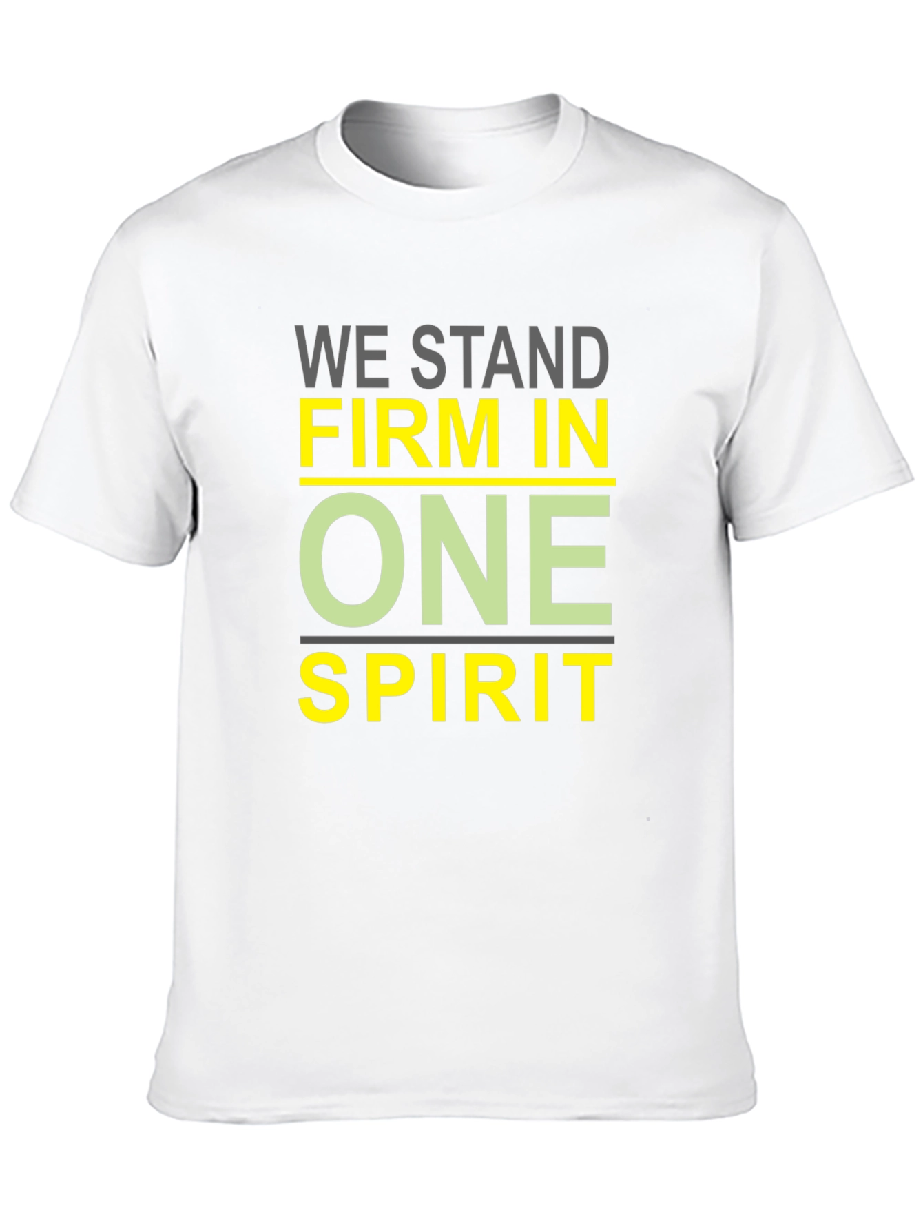 We Stand Firm In One Spirit Graphic Tee
