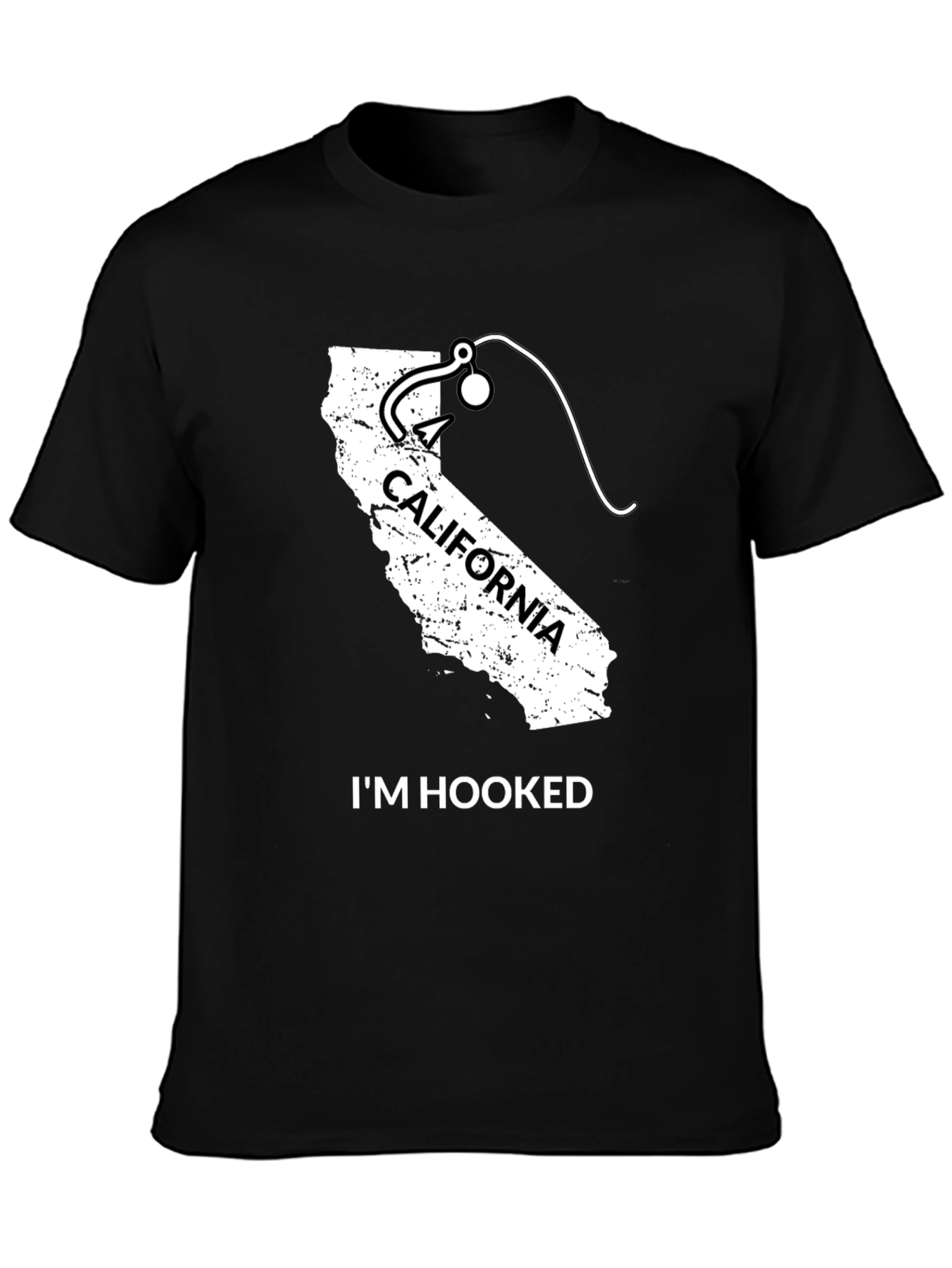 California Fishing Hooked T-Shirt