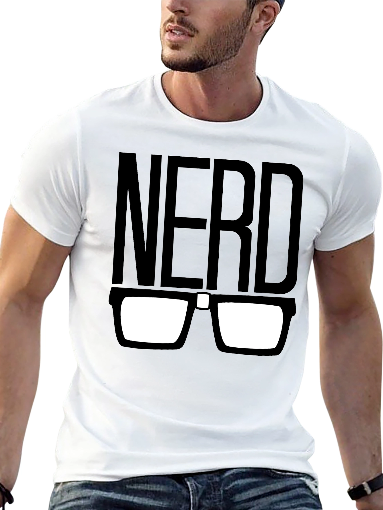 Nerd Glasses T-Shirt - Geek Chic Tee