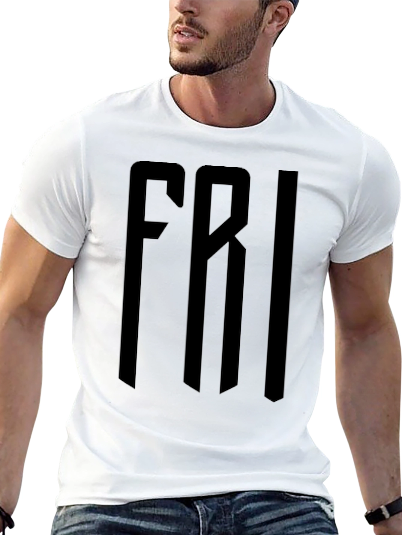 Minimalist FRI Black T-Shirt