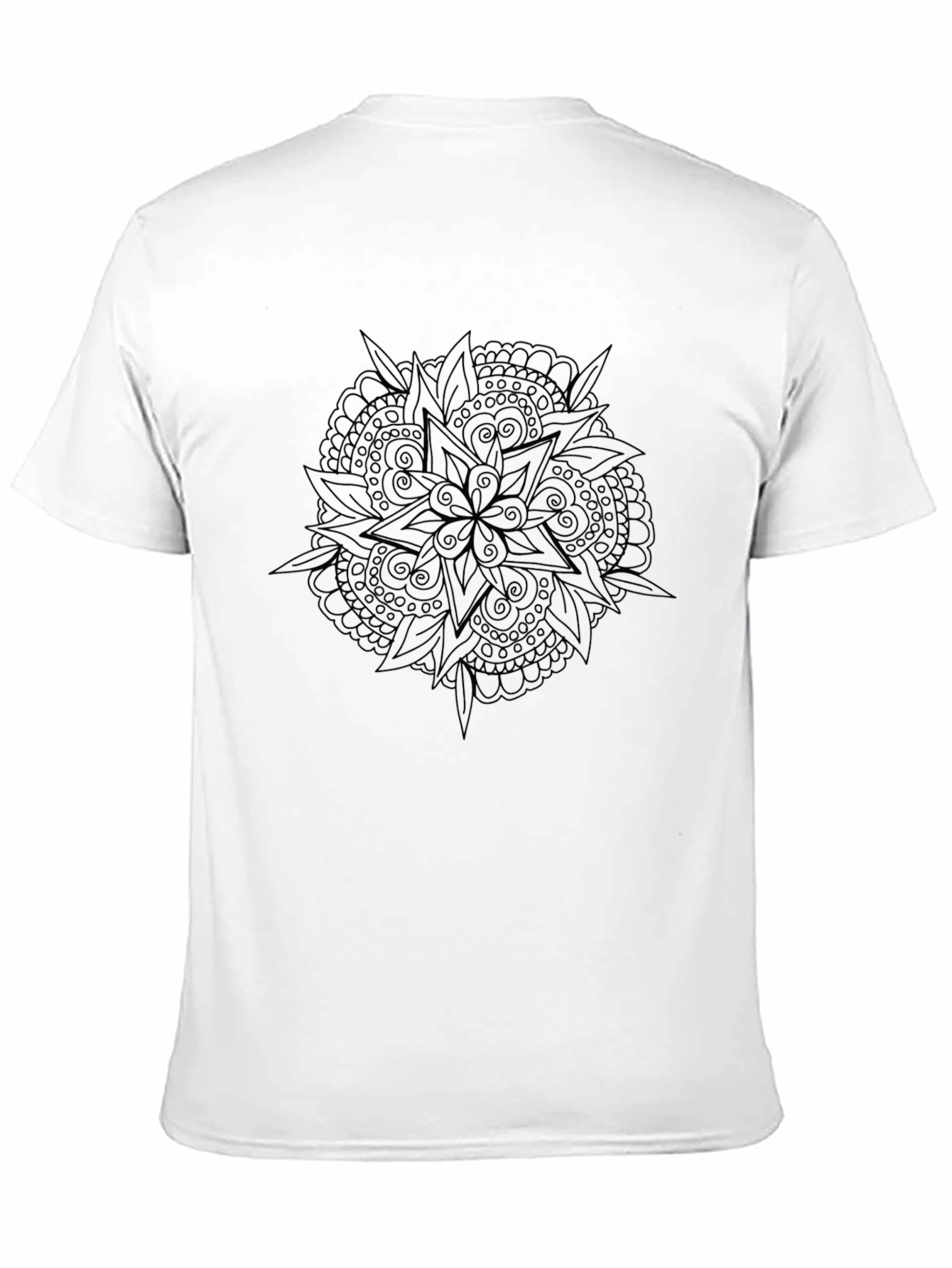 Mens Black Graphic Tee - Stylish Casual Comfort