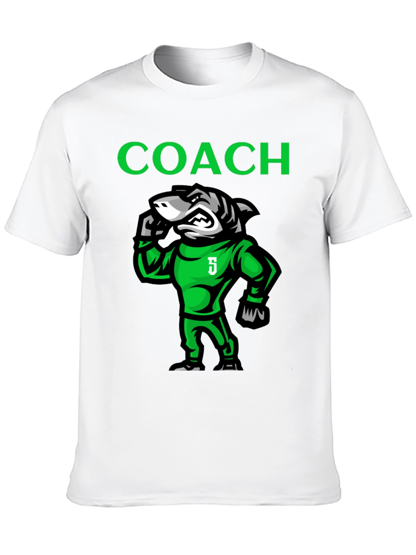Coach Shark Graphic Tee - Cool Sportswear