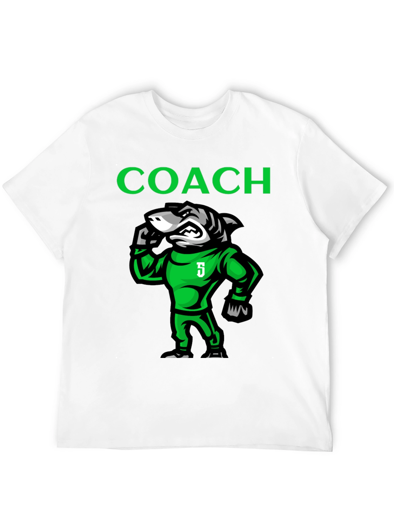 Coach Shark Graphic Tee - Cool Sportswear