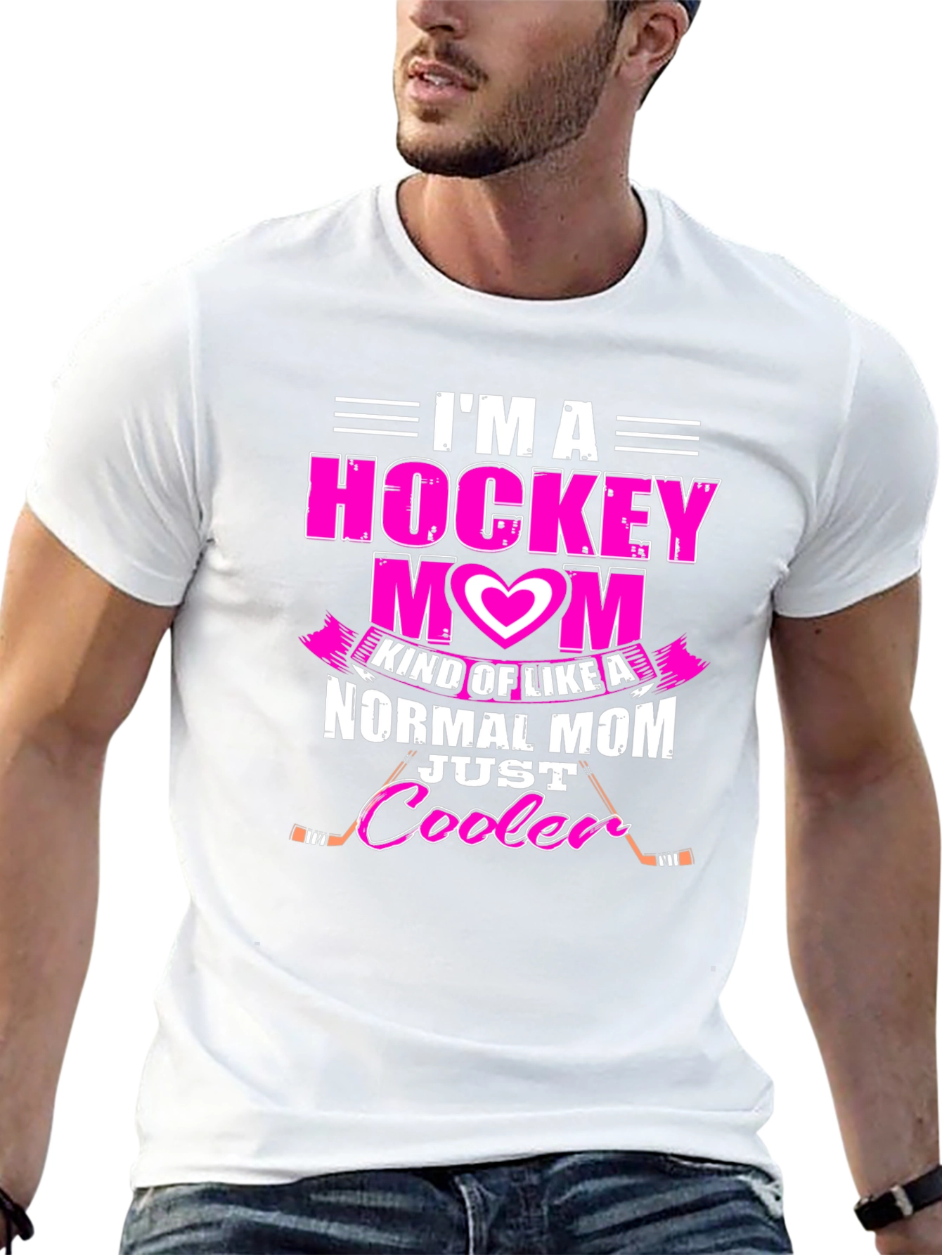Hockey Mom T-Shirt - Cool Mom Apparel
