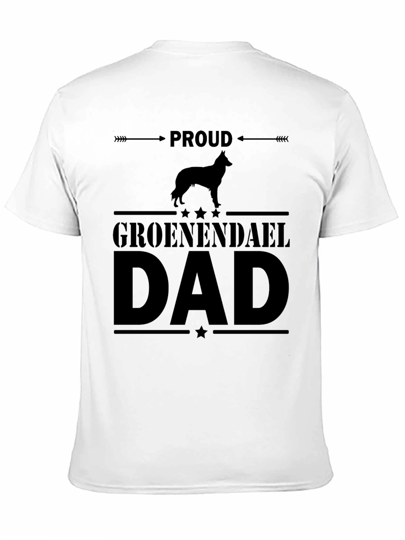 Proud Groenendael Dad T-Shirt - Dog Lover Gift