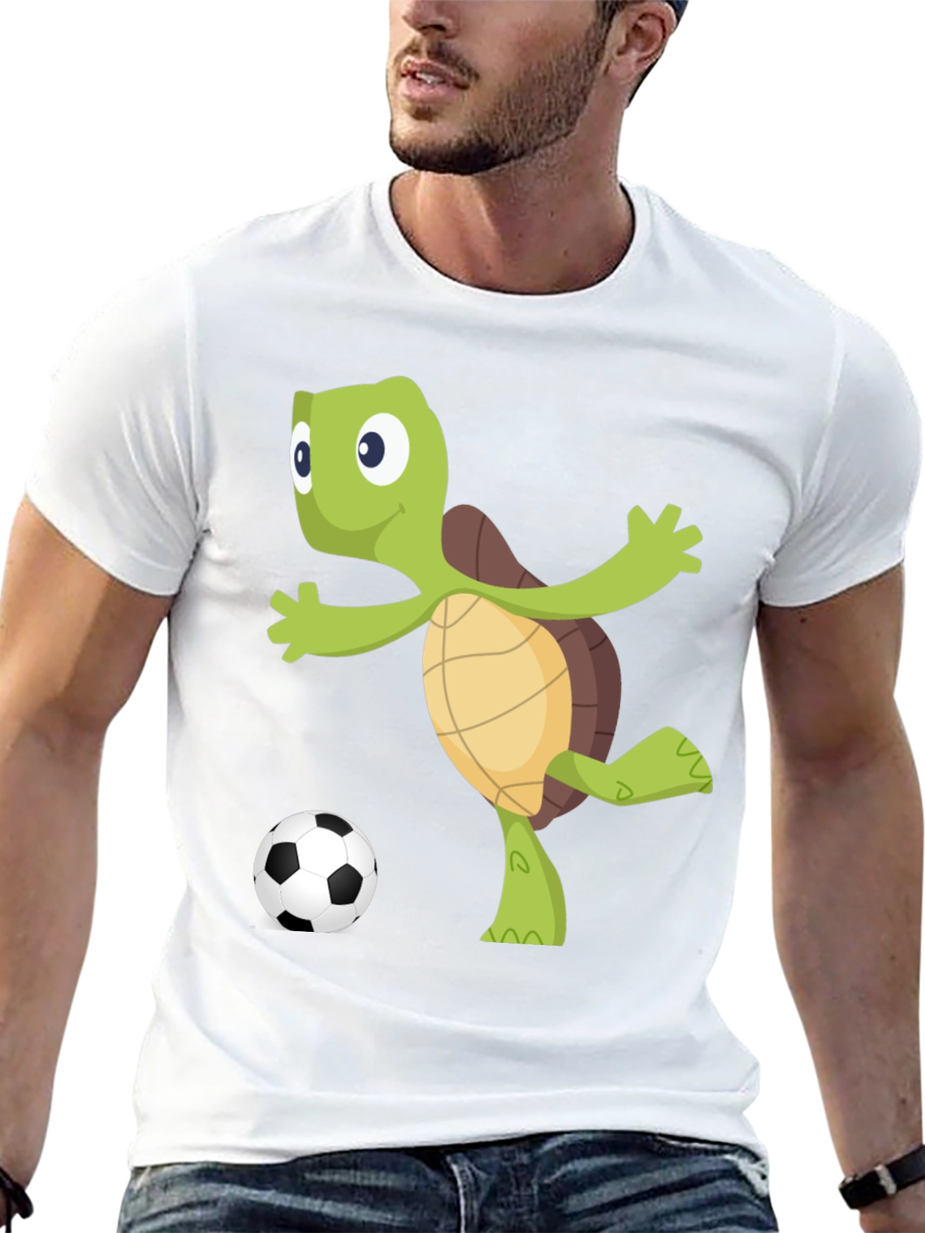 Turtle Soccer Fan T-Shirt