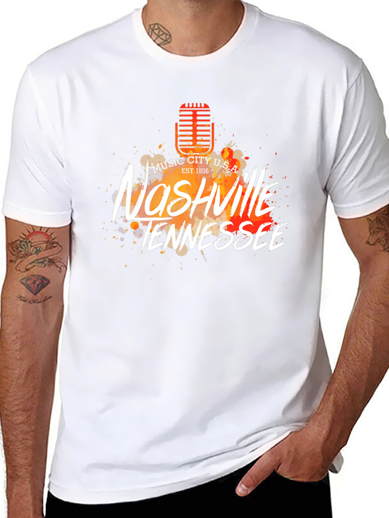 Nashville Tennessee Graphic Tee