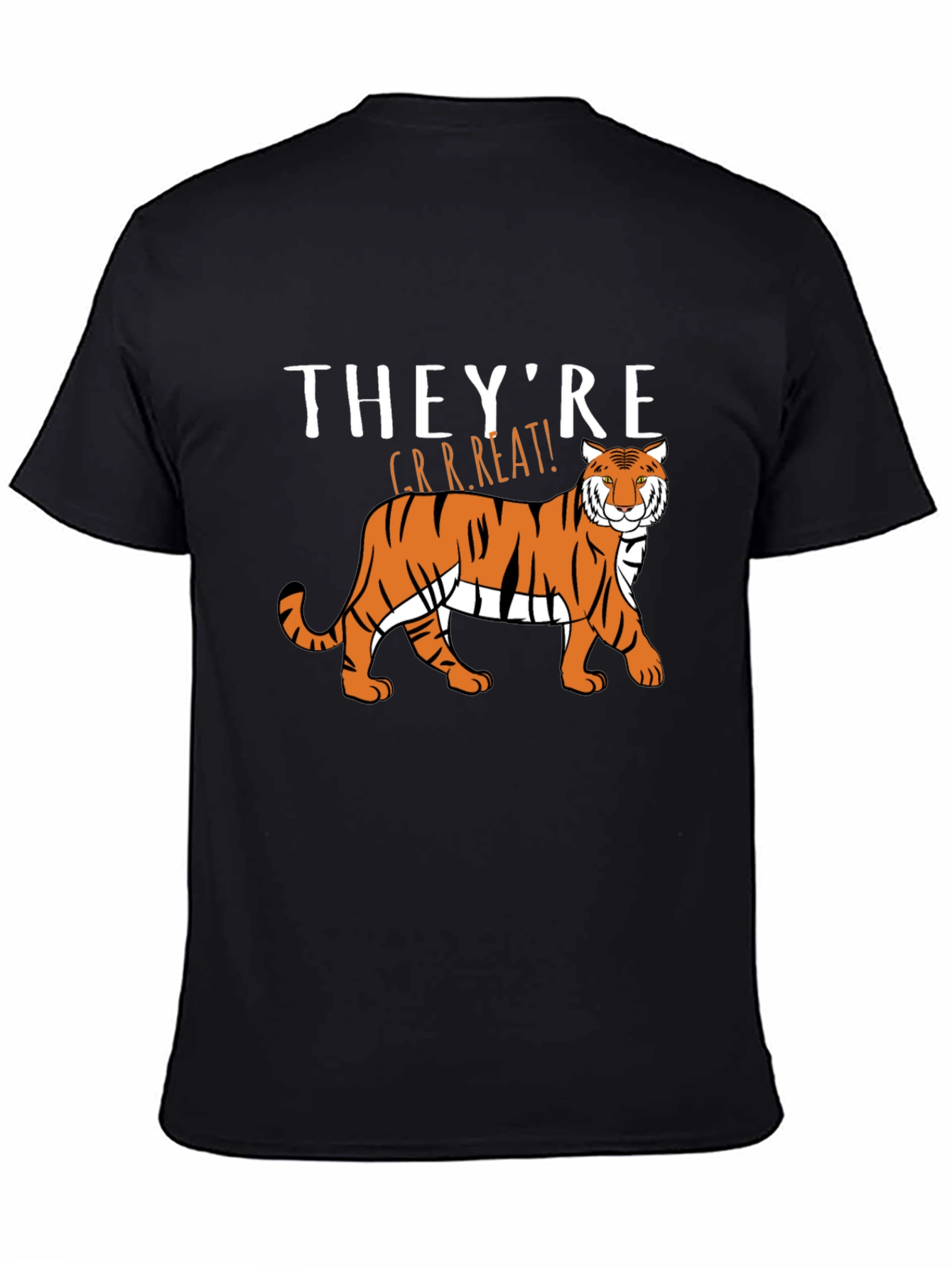 Theyre GRRREAT! Tiger Graphic T-Shirt