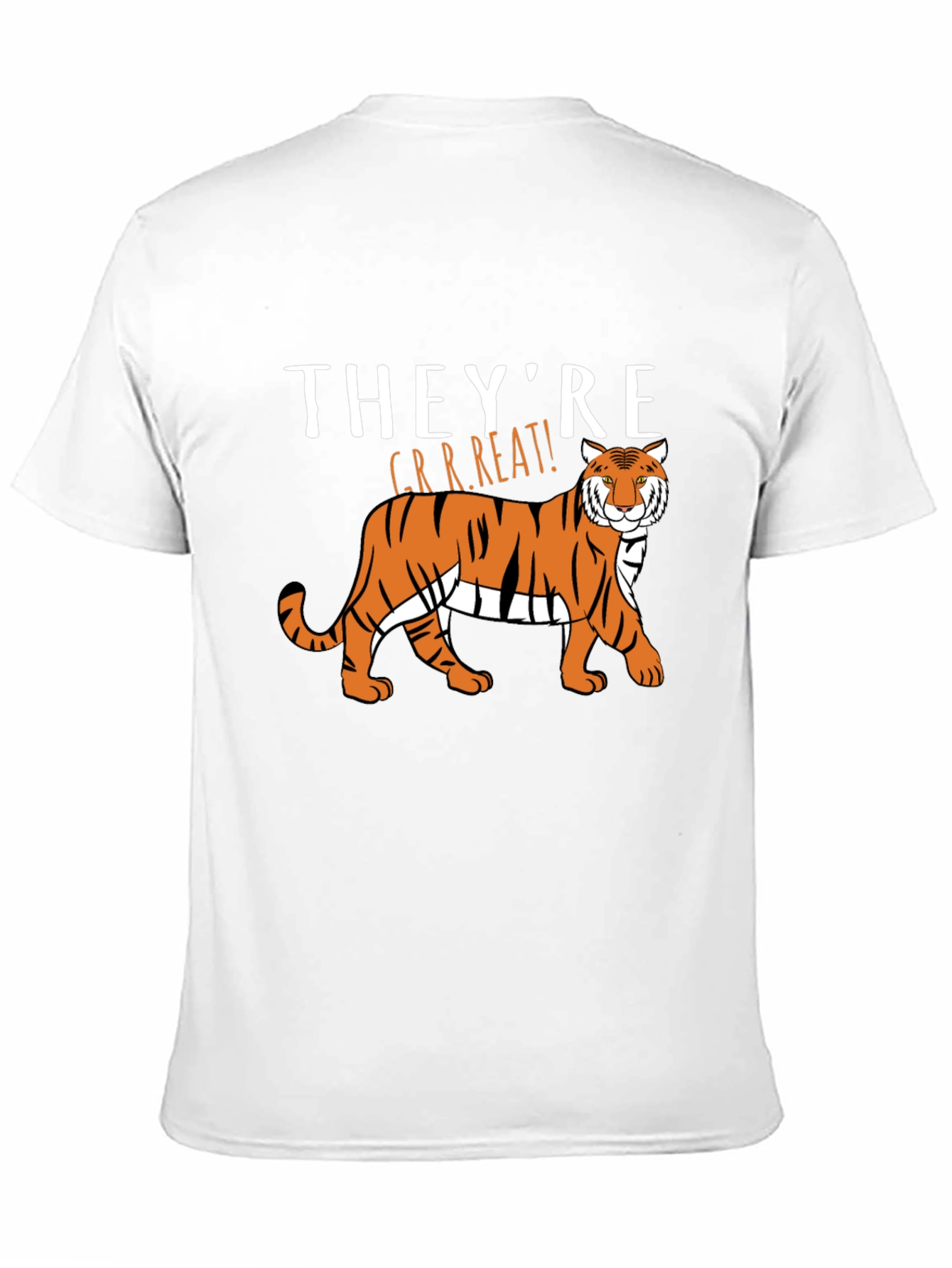 Theyre GRRREAT! Tiger Graphic T-Shirt