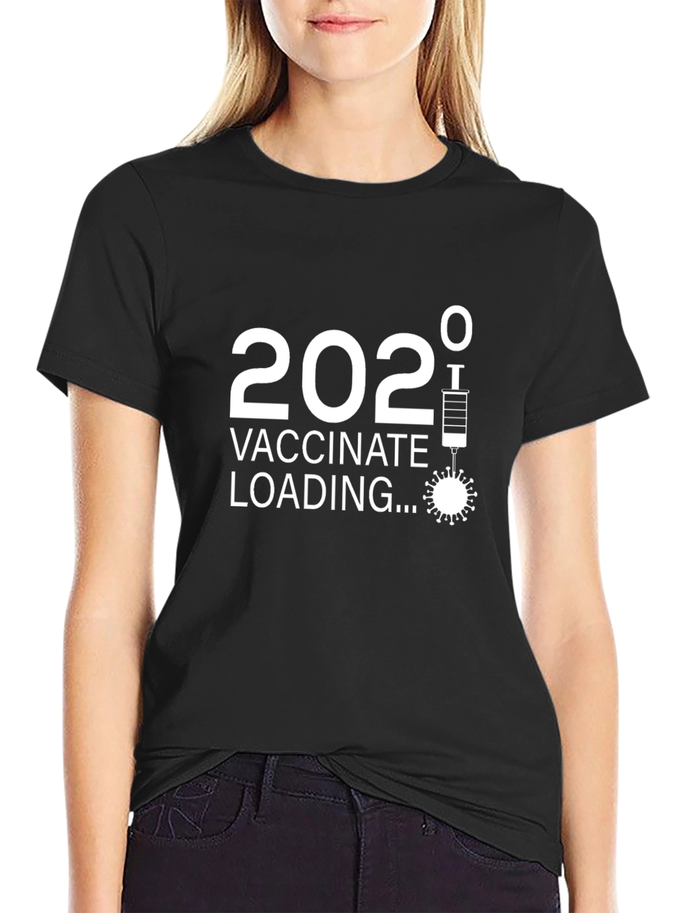 Vaccinate Loading 2021 Graphic T-Shirt