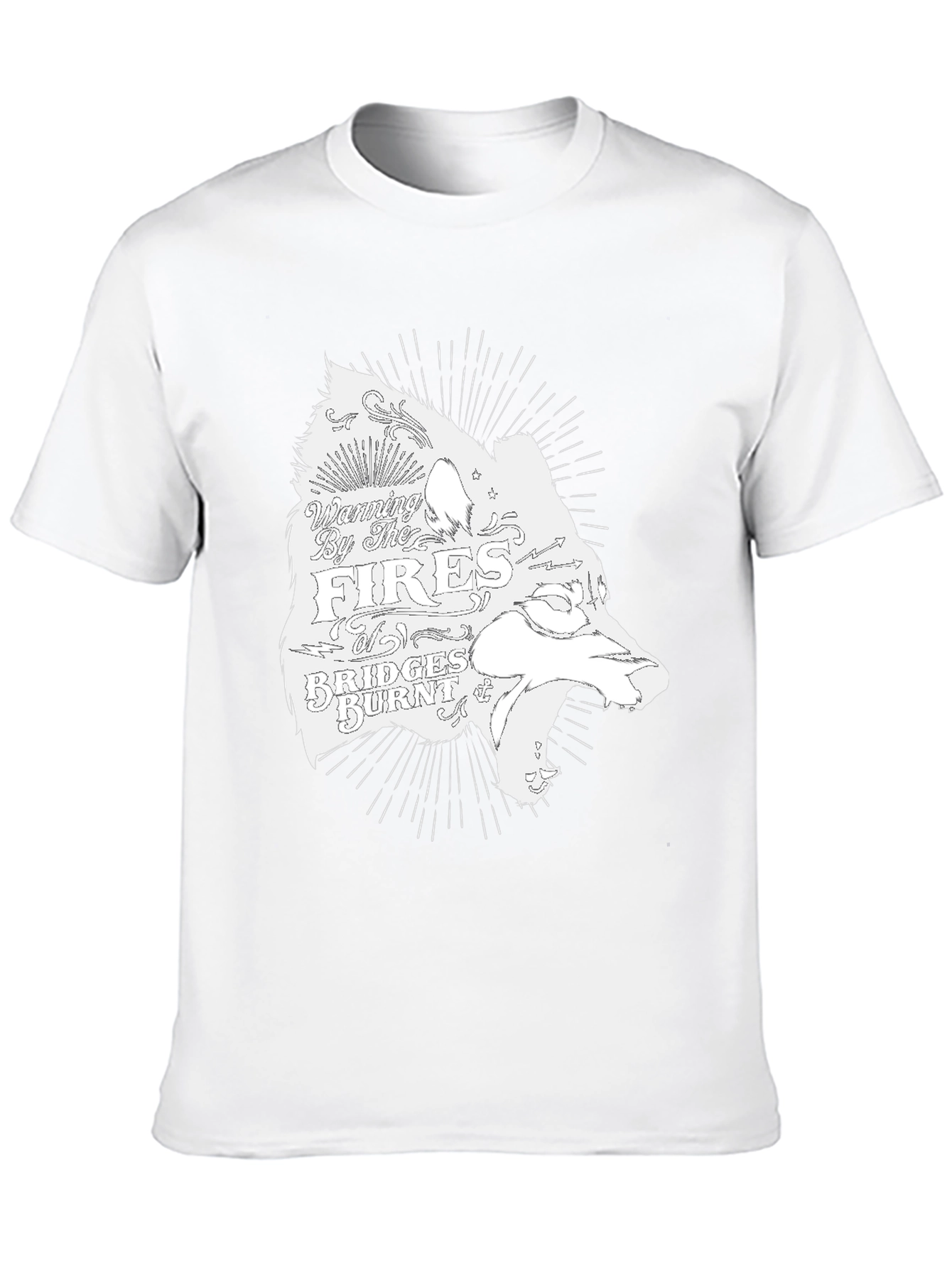 Fires & Bridges Graphic Tee - Black