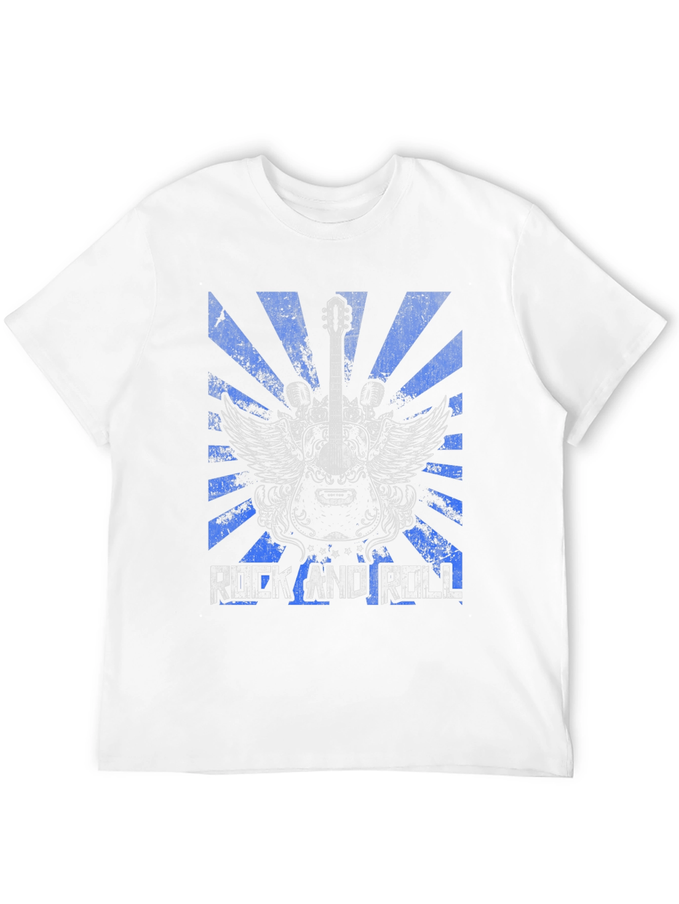 Rock and Roll Guitar Graphic Tee