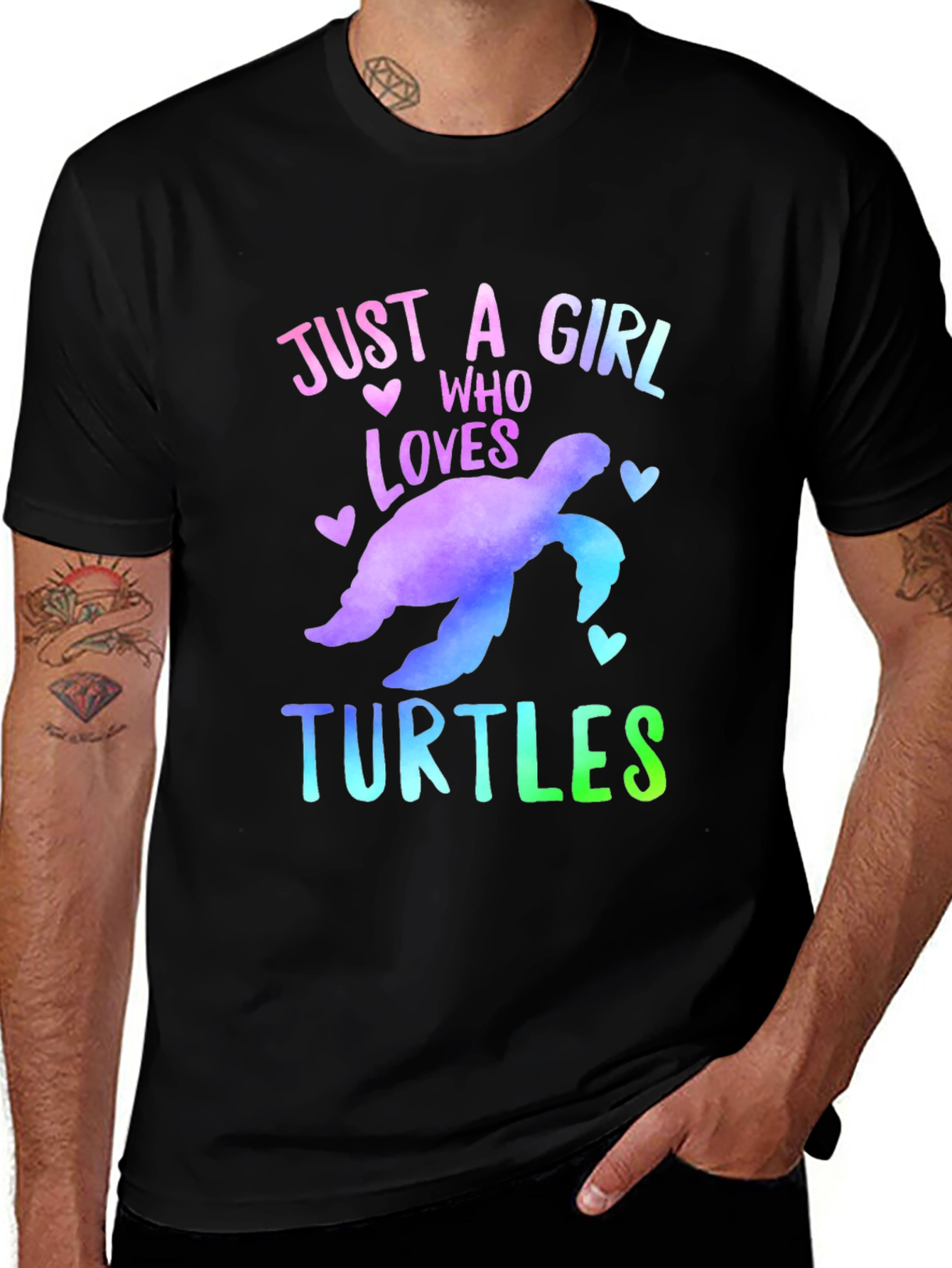 Just A Girl Who Loves Turtles T-Shirt