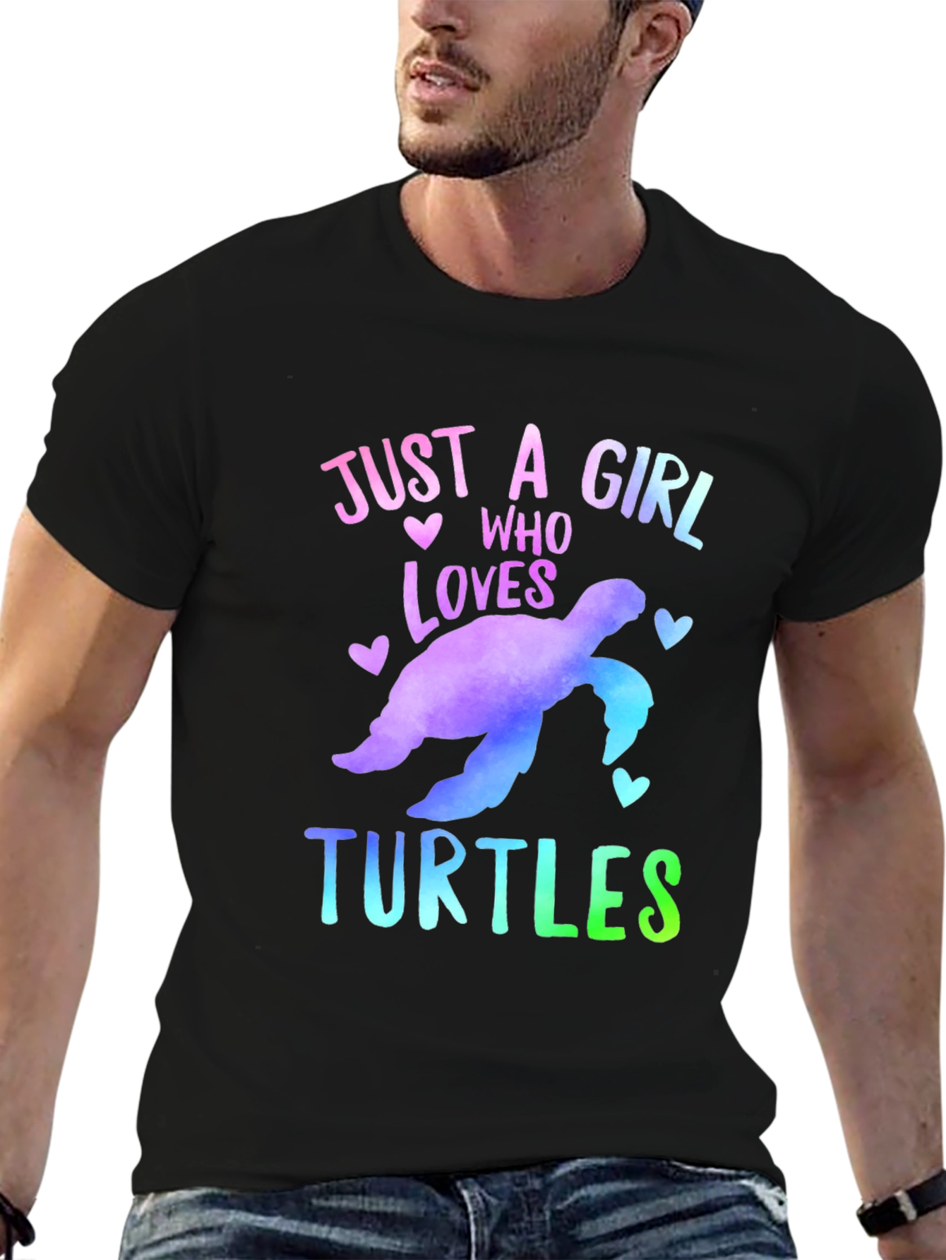 Just A Girl Who Loves Turtles T-Shirt