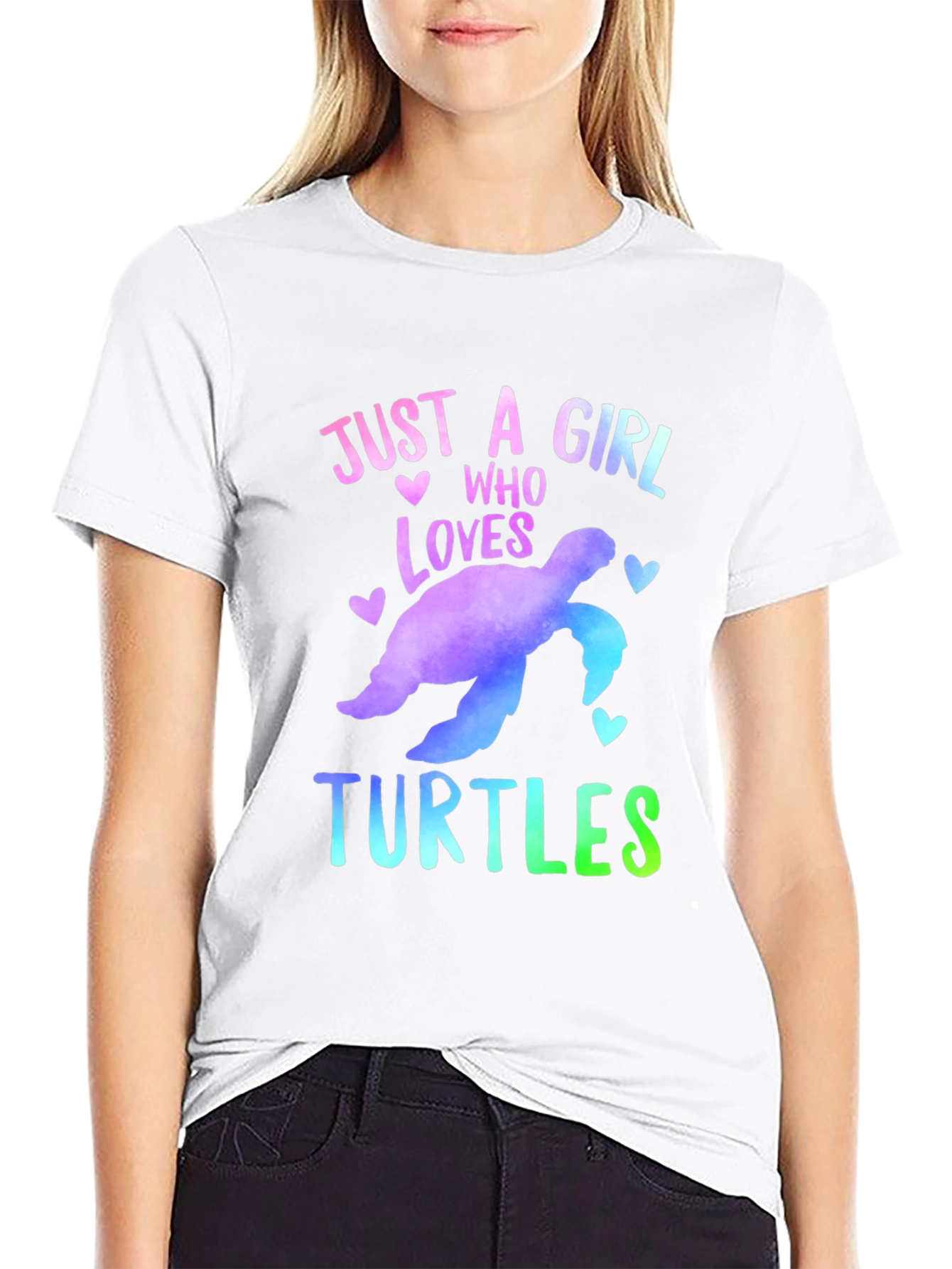 Just A Girl Who Loves Turtles T-Shirt