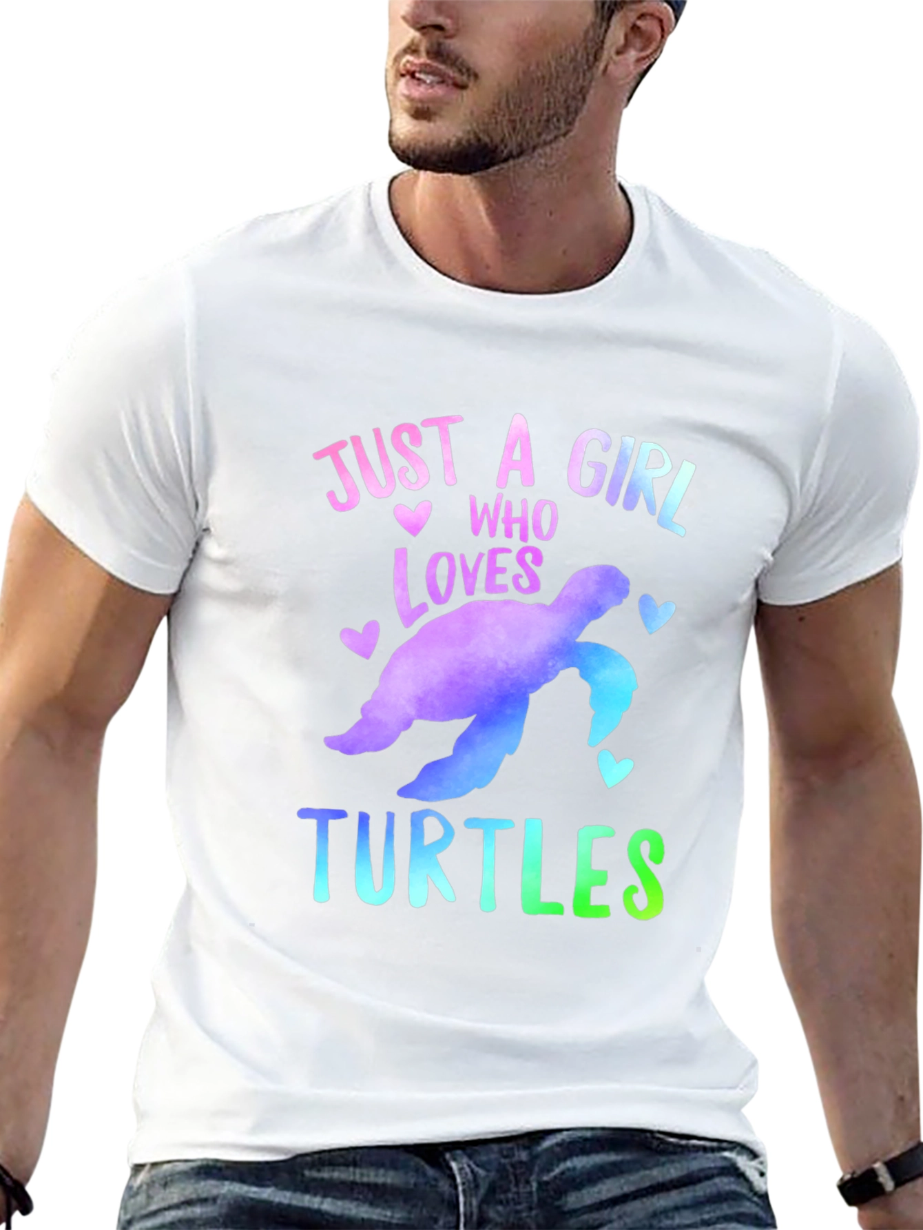 Just A Girl Who Loves Turtles T-Shirt