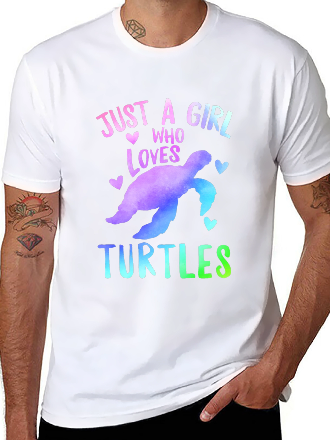 Just A Girl Who Loves Turtles T-Shirt